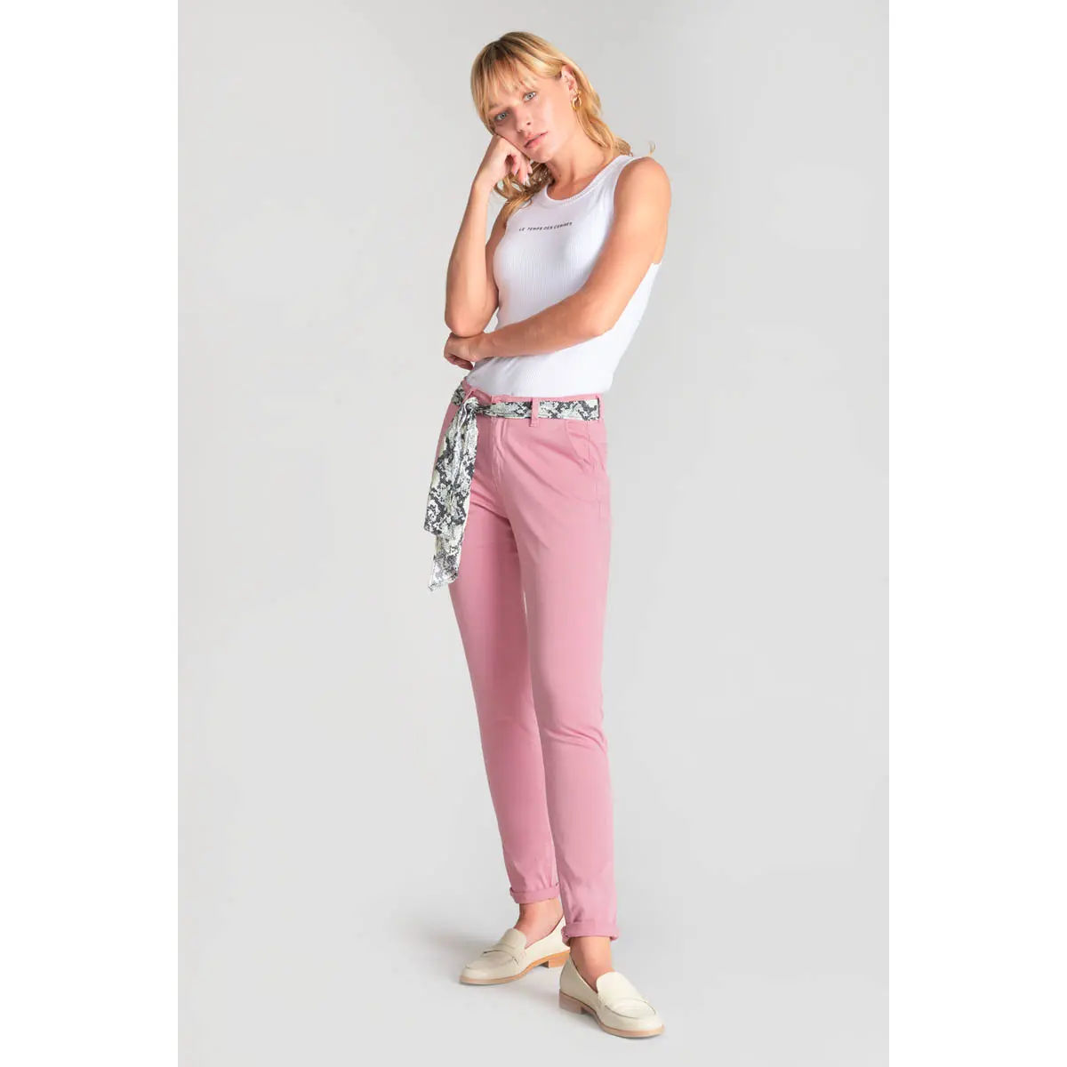 Belted Trousers for women Le Temps des cerises Dyli