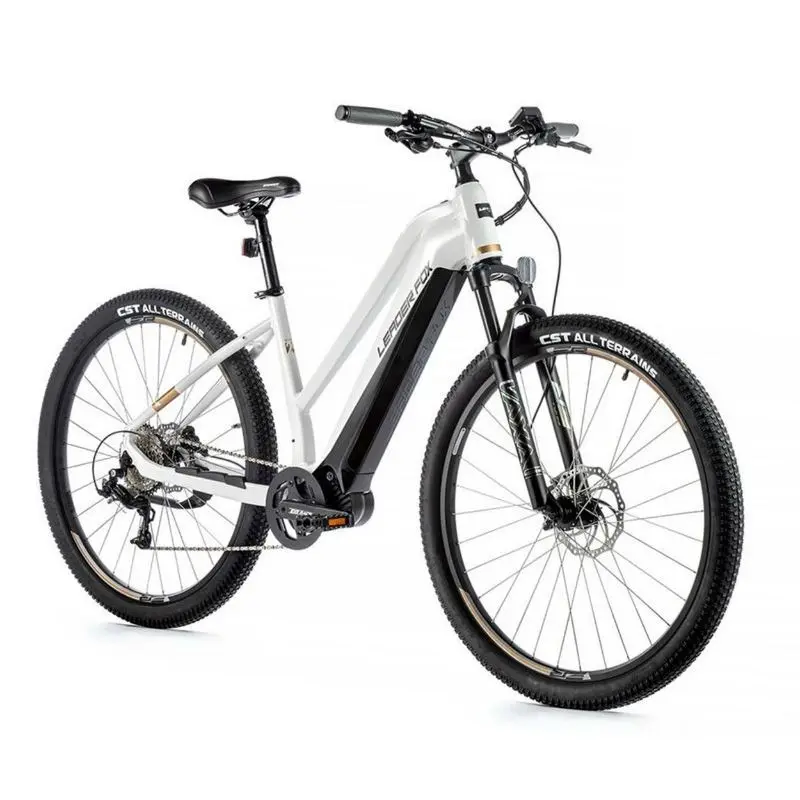 Image of Elektrofahrrad Mittelmotor Frau Leader Fox Swan 2023 Bafang M300