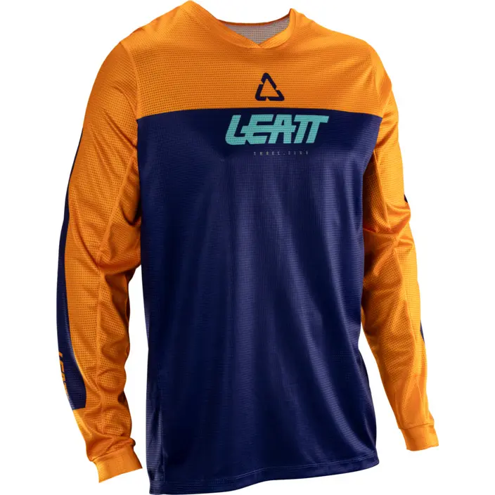 Langarm-Motorrad-Cross-Trikot Leatt 3.5