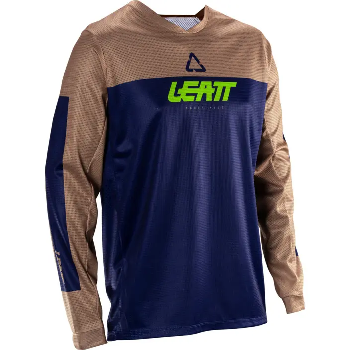 Langarm-Motorrad-Cross-Trikot Leatt 3.5