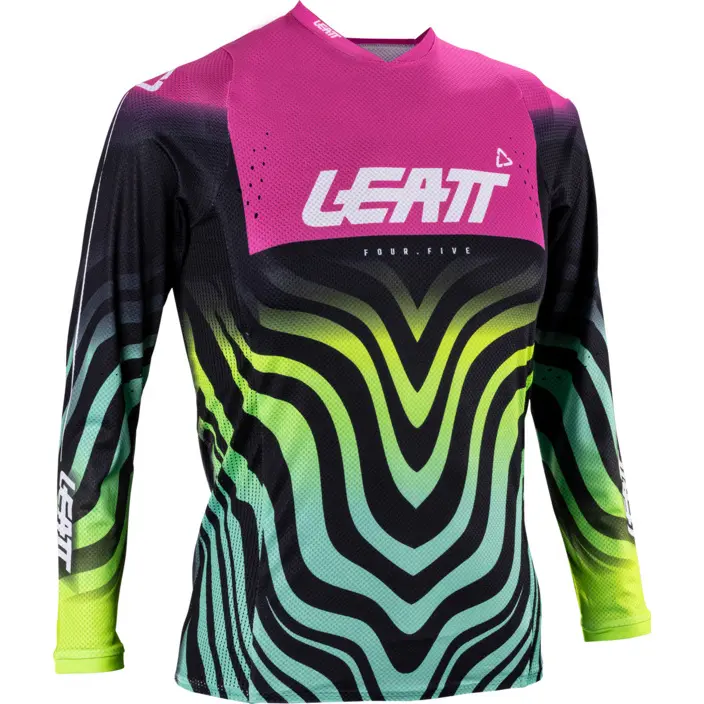 Langarm-Motocross-Trikot für Kinder Leatt 4.5