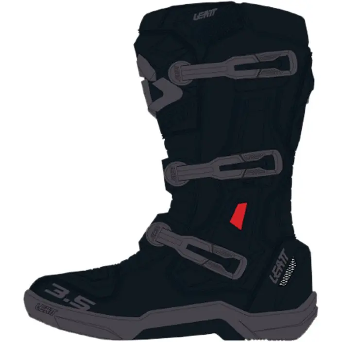 Cross-Motorradstiefel Leatt Stealth 3,5