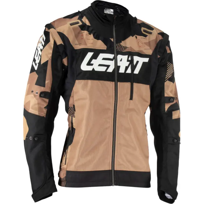 Motorradjacke Leatt 4.5 X-Flow Stone