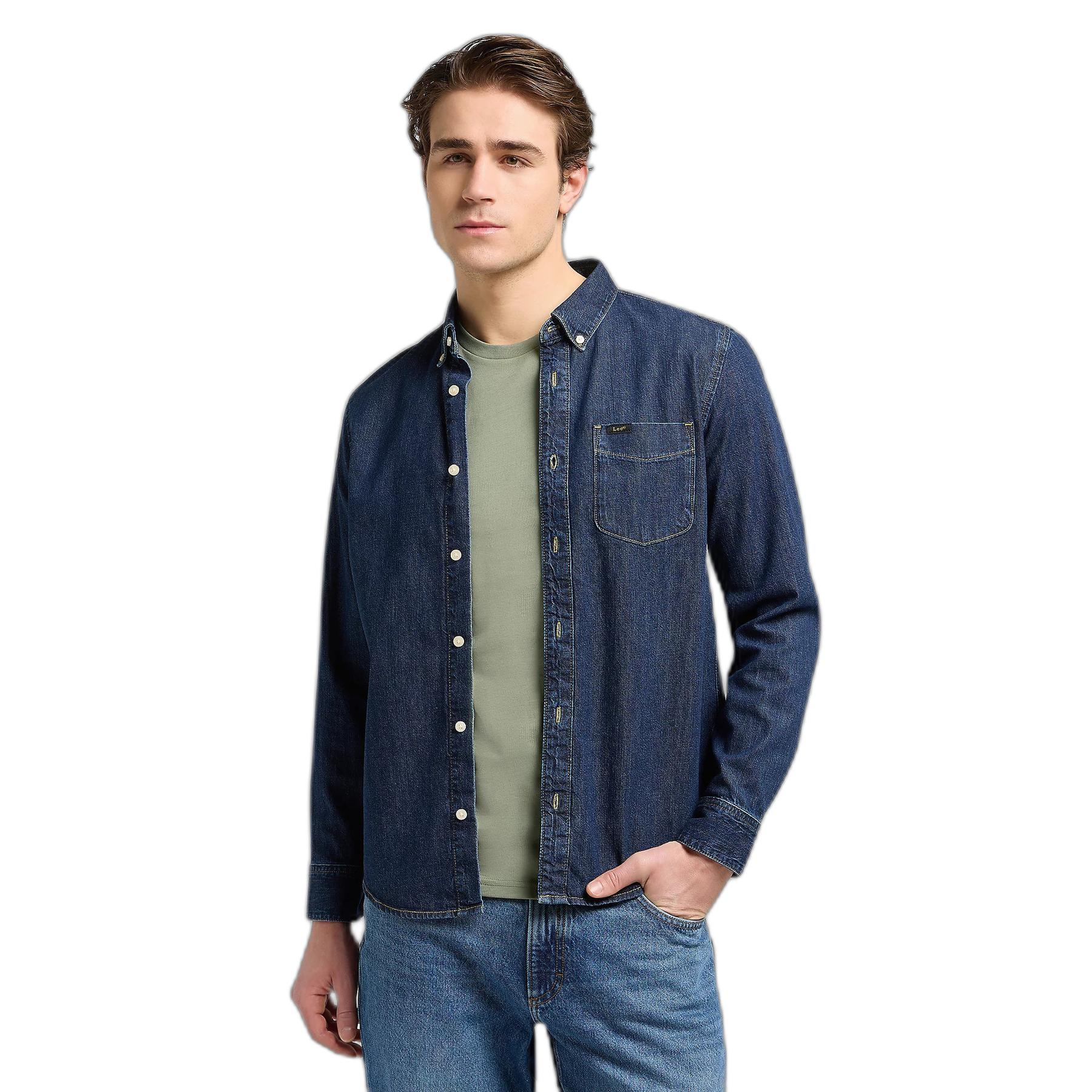 5401139428140 - Langarmshirt Lee