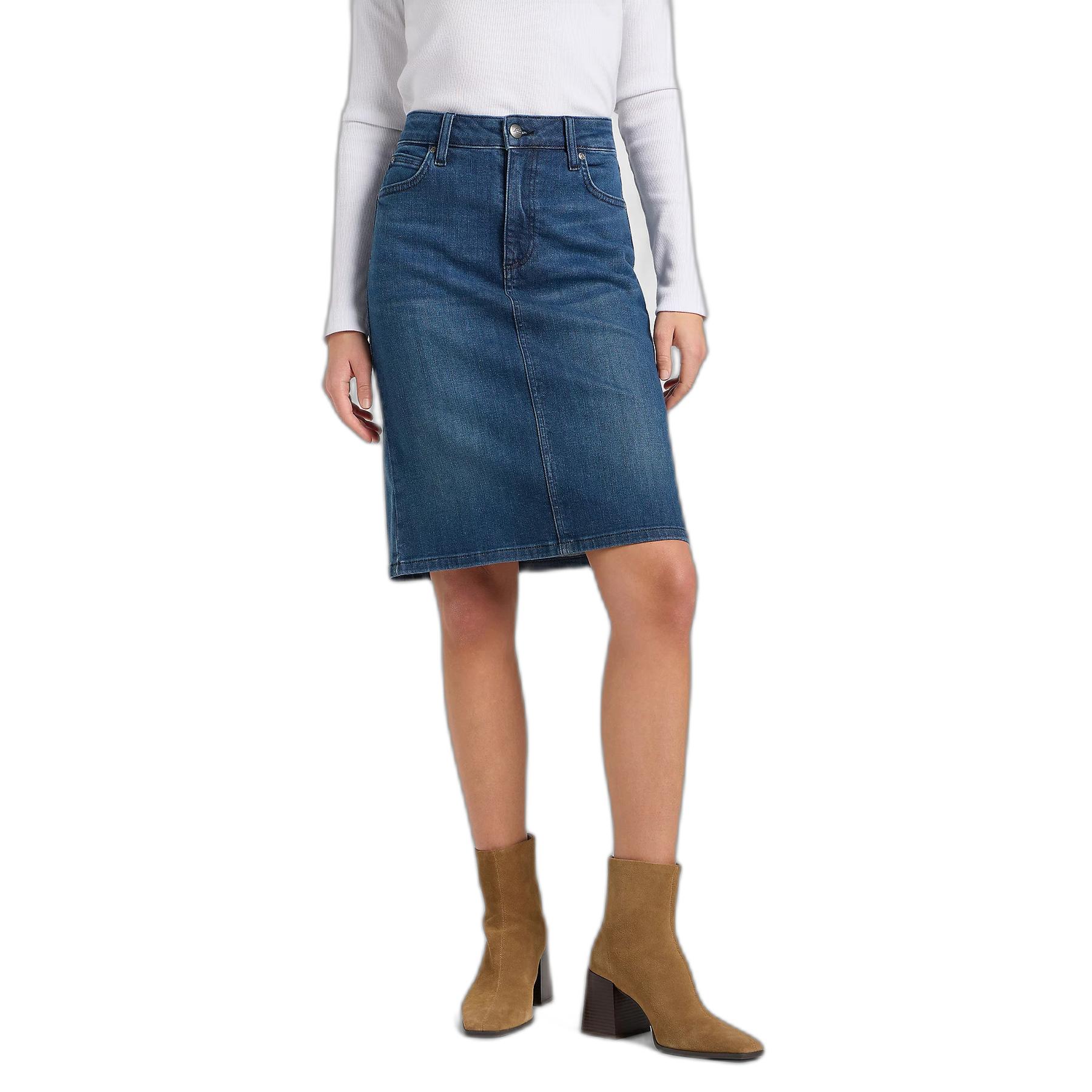 5401139444447 - Jeansrock Damen Midi
