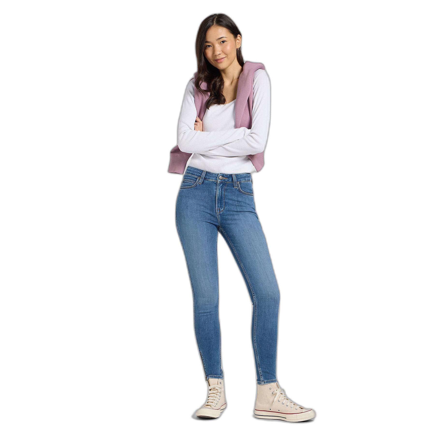 5401139458932 - Hoch geschnittene Skinny Jeans für Damen mit Reißverschluss Scarlett 5401139458932 - Hoch geschnittene Skinny Jeans für Damen mit Reißverschluss Scarlett