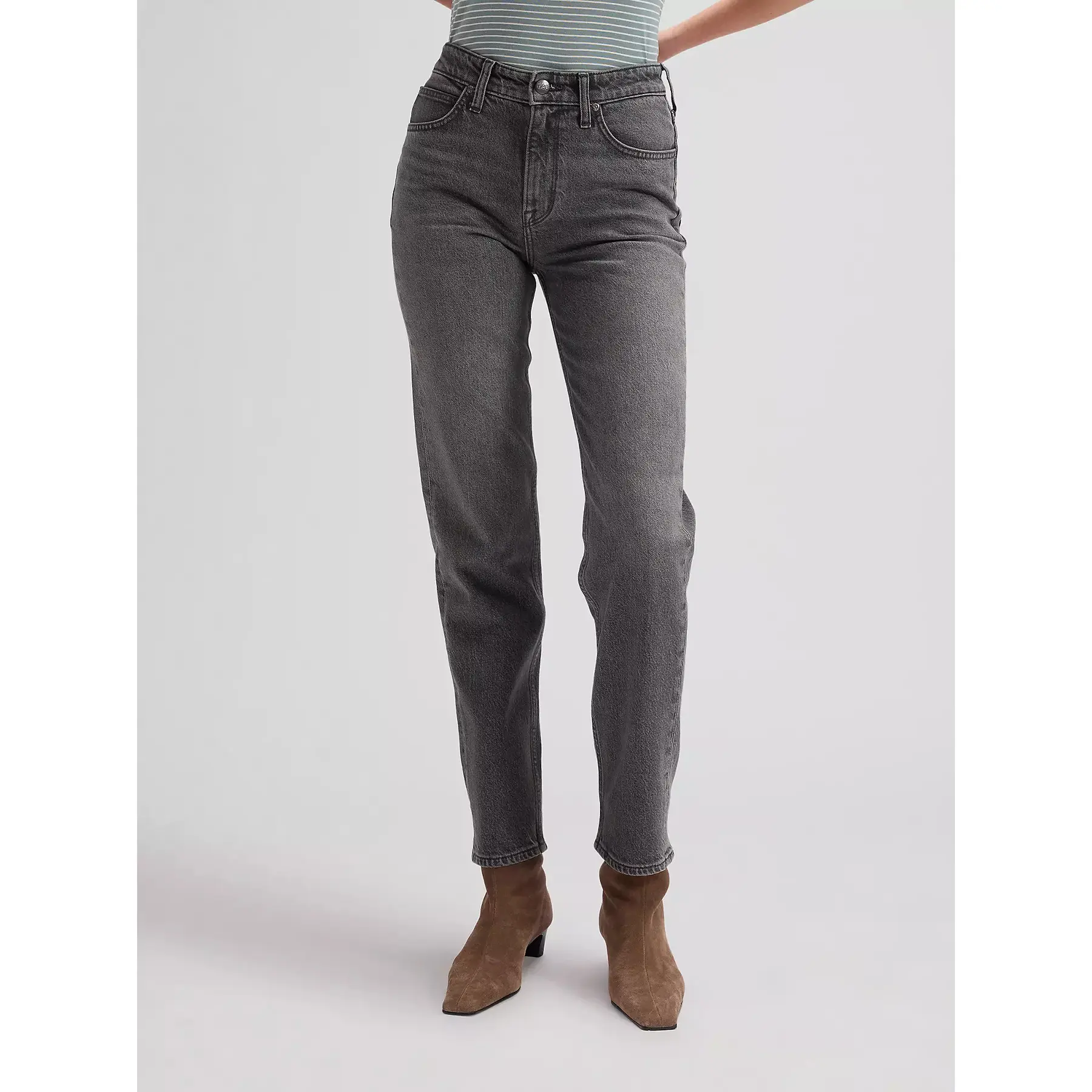 Straight Jeans for Women Lee Carol Washed Out