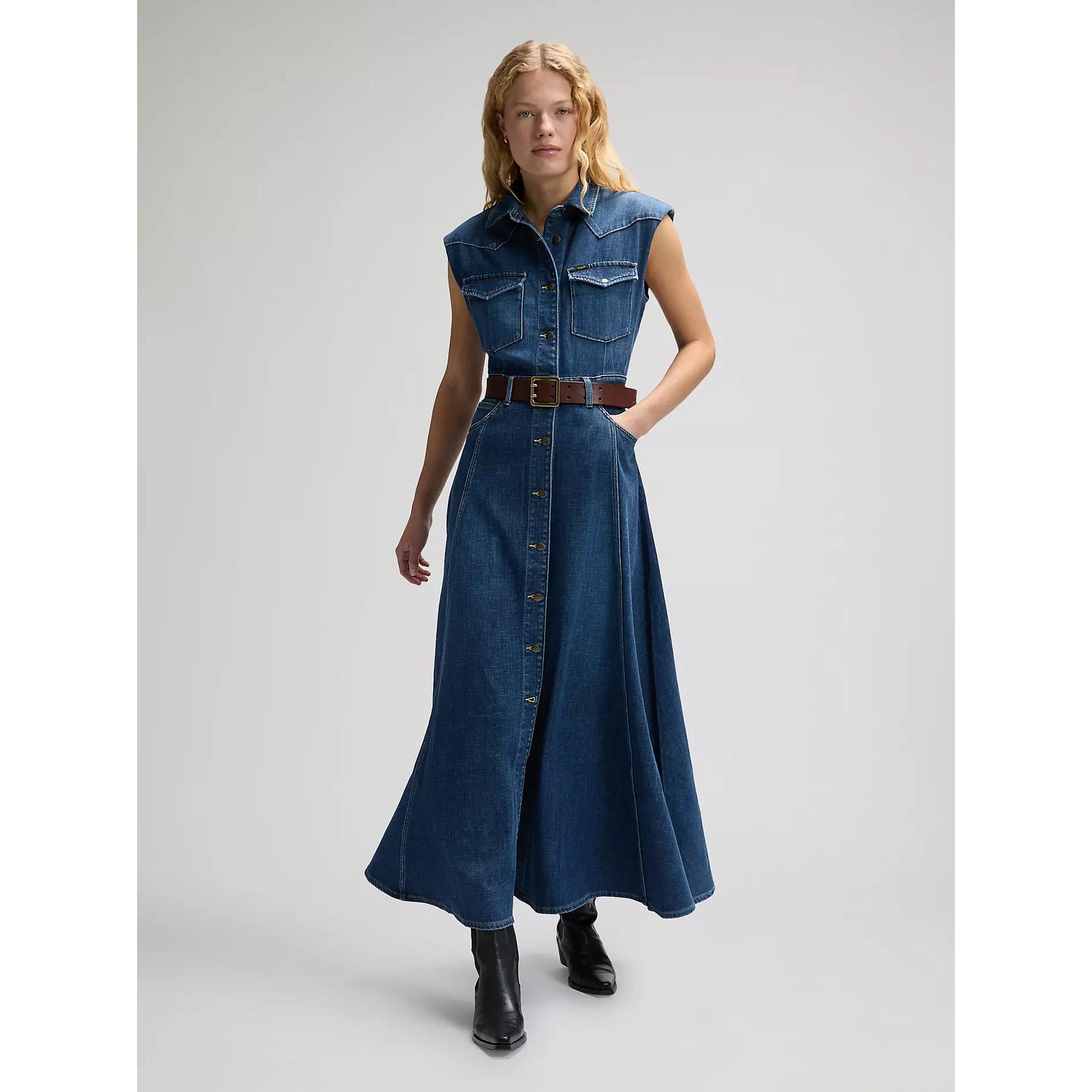 5401139635746 - Jeanskleid Damen Western