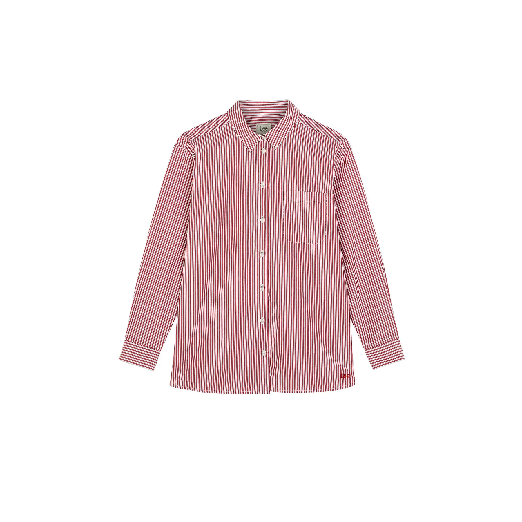 Lee Women's Rouge Long Sleeve Boyfriend Shirt With Pockets