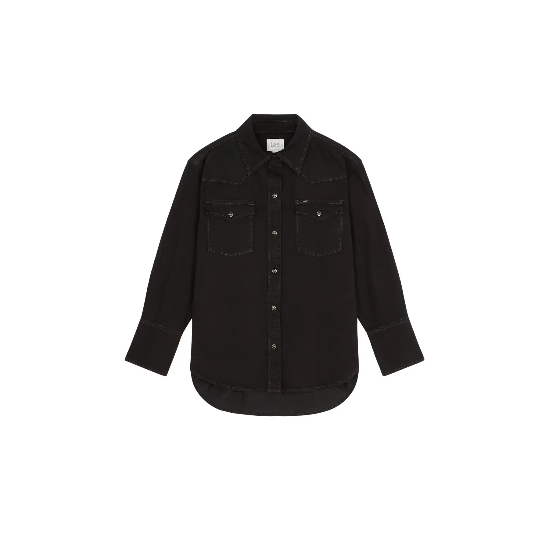 Camicia a maniche lunghe in denim donna  Essential Western