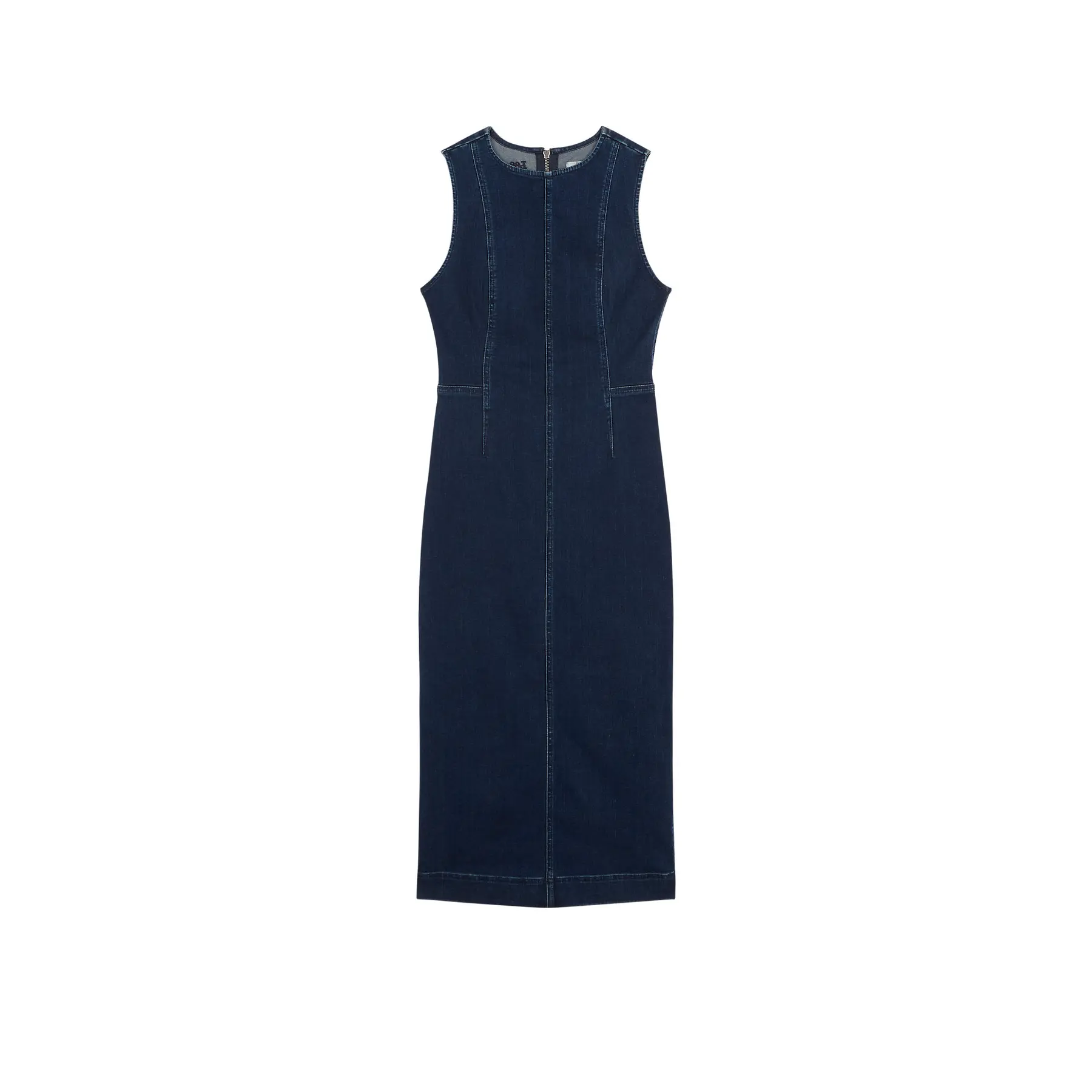 Lee Women's Bleu Sleeveless Denim Dress For