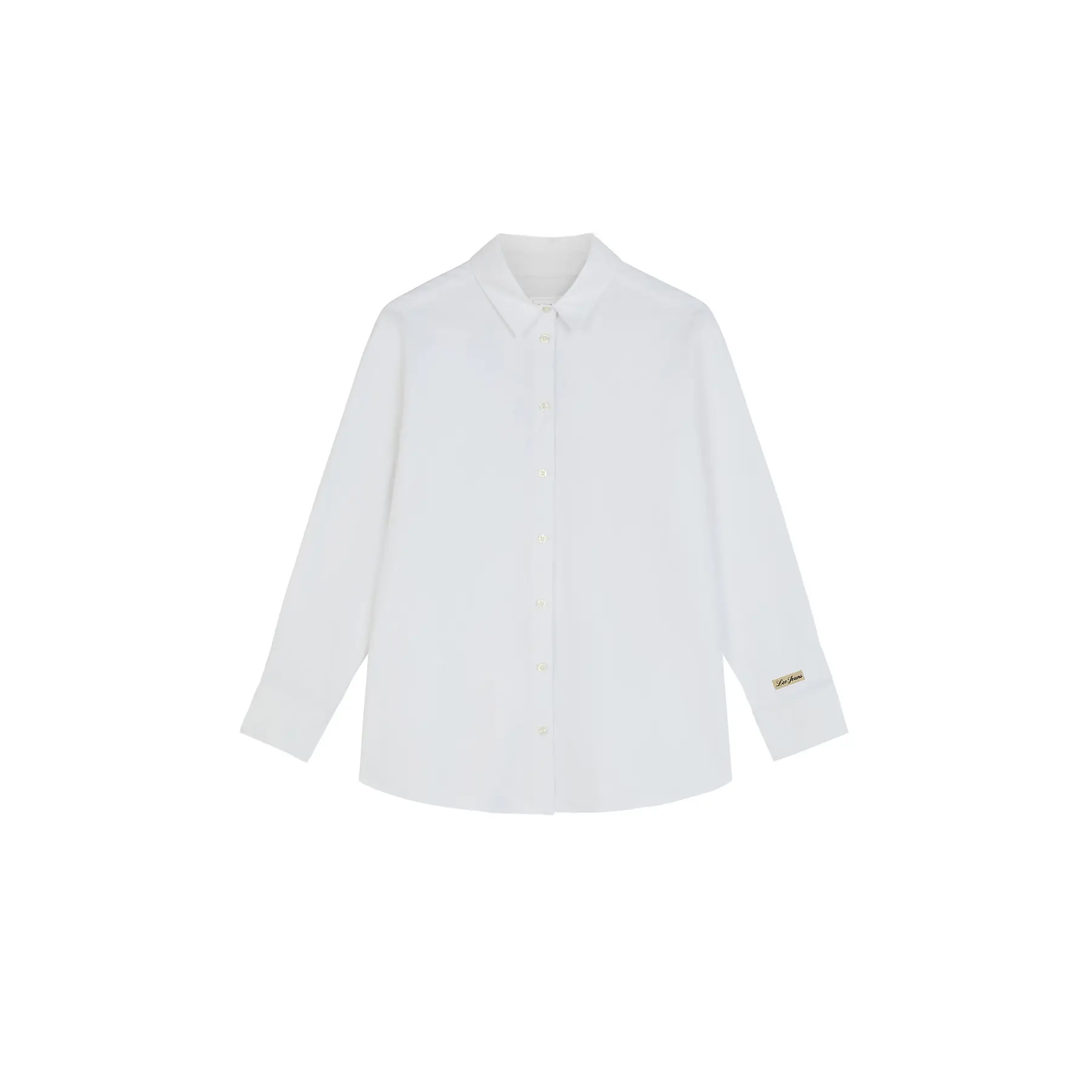 Lee Women's Blanc Long Sleeve Boyfriend Shirt