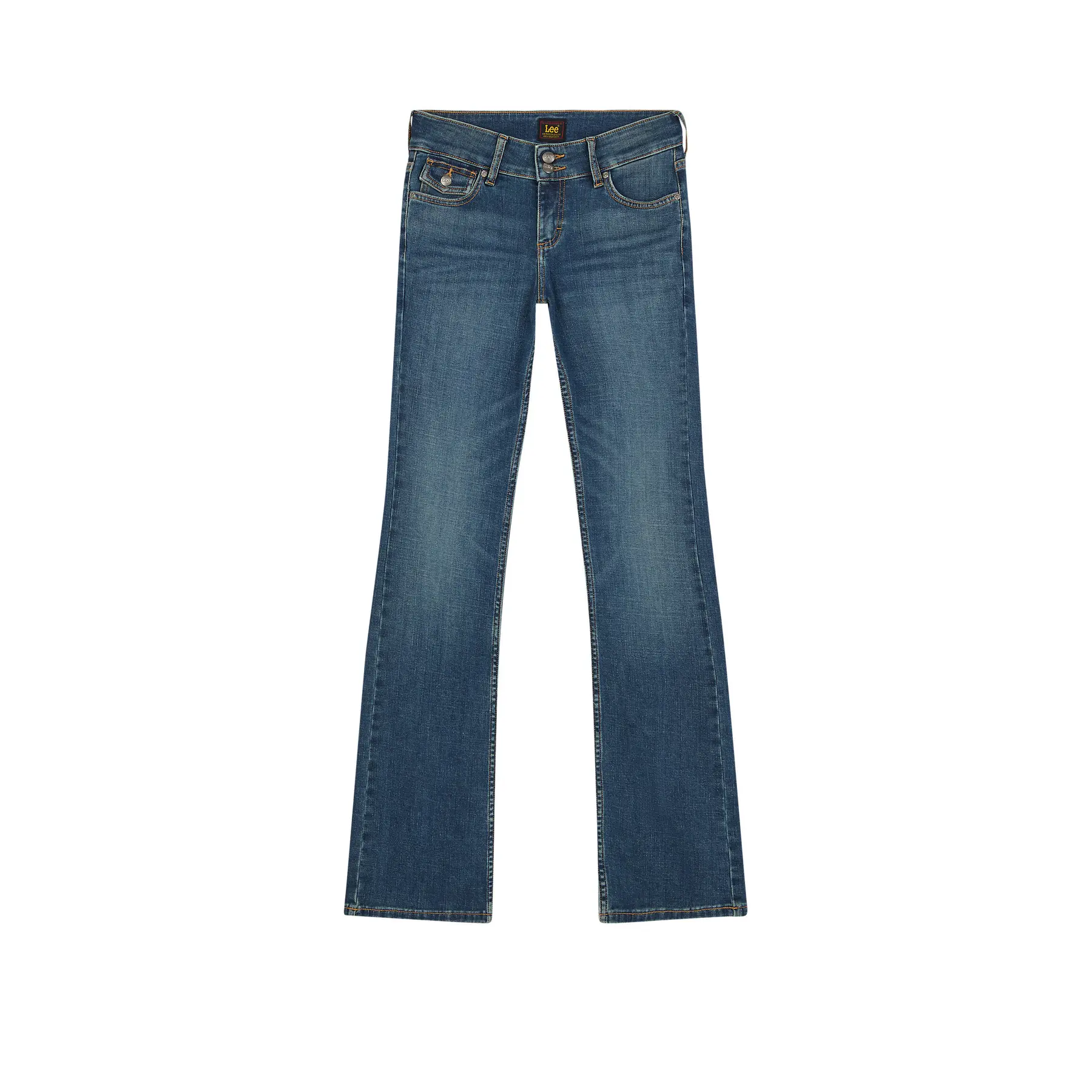 Lee Women's Bleu Jeans Jessica Mid Fade Bootcut