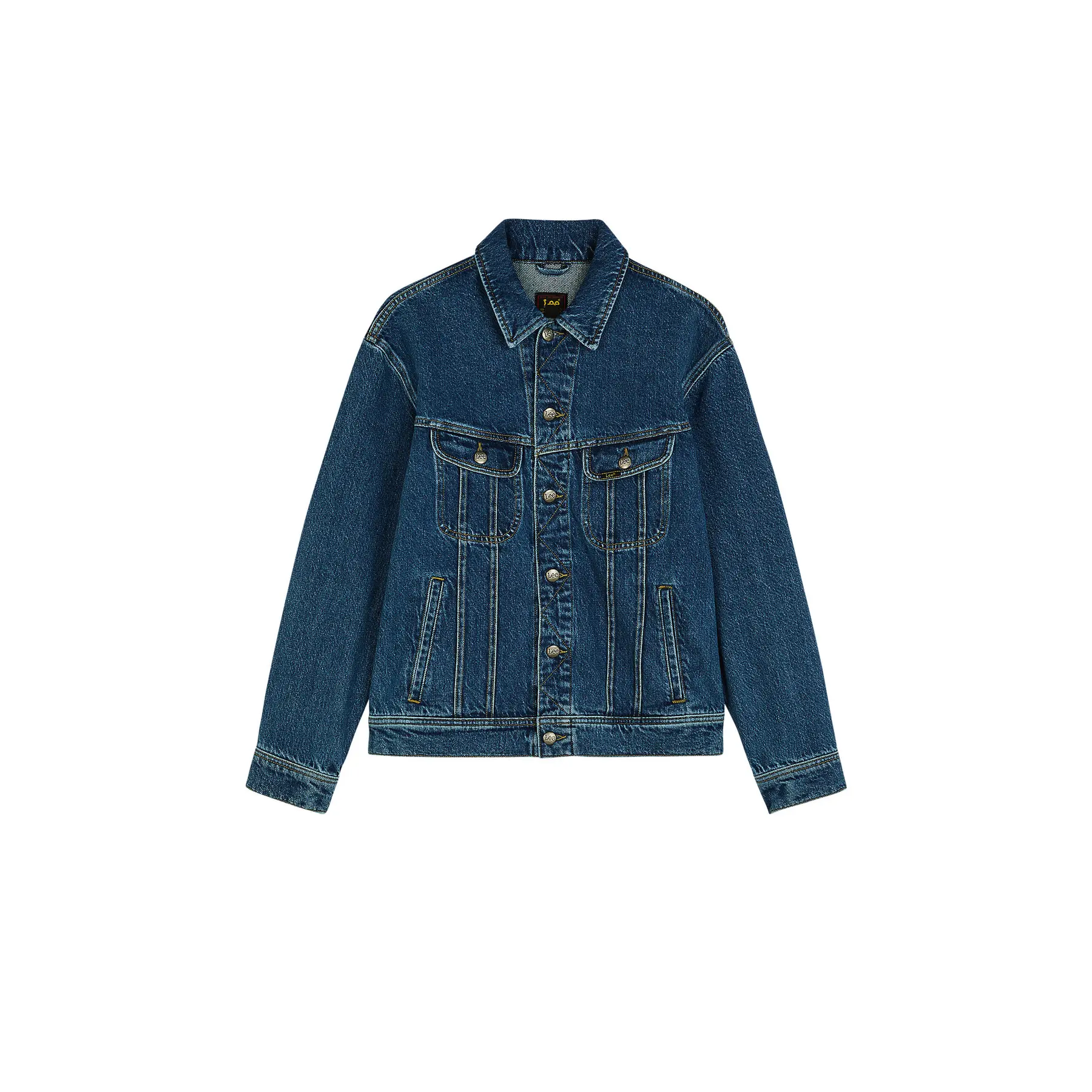 Lee Men's Bleu Denim Jacket