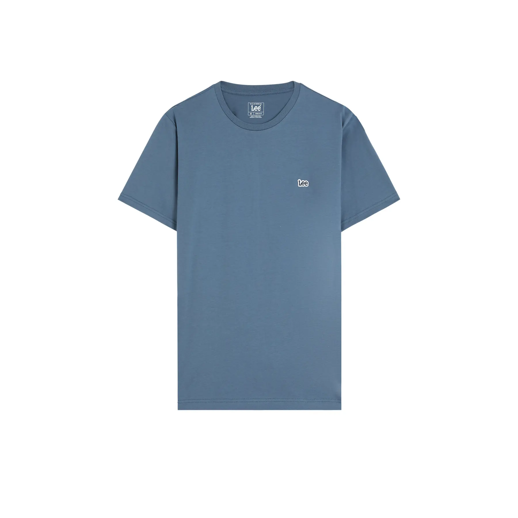 Lee Men's Bleu T-Shirt Patch Logo