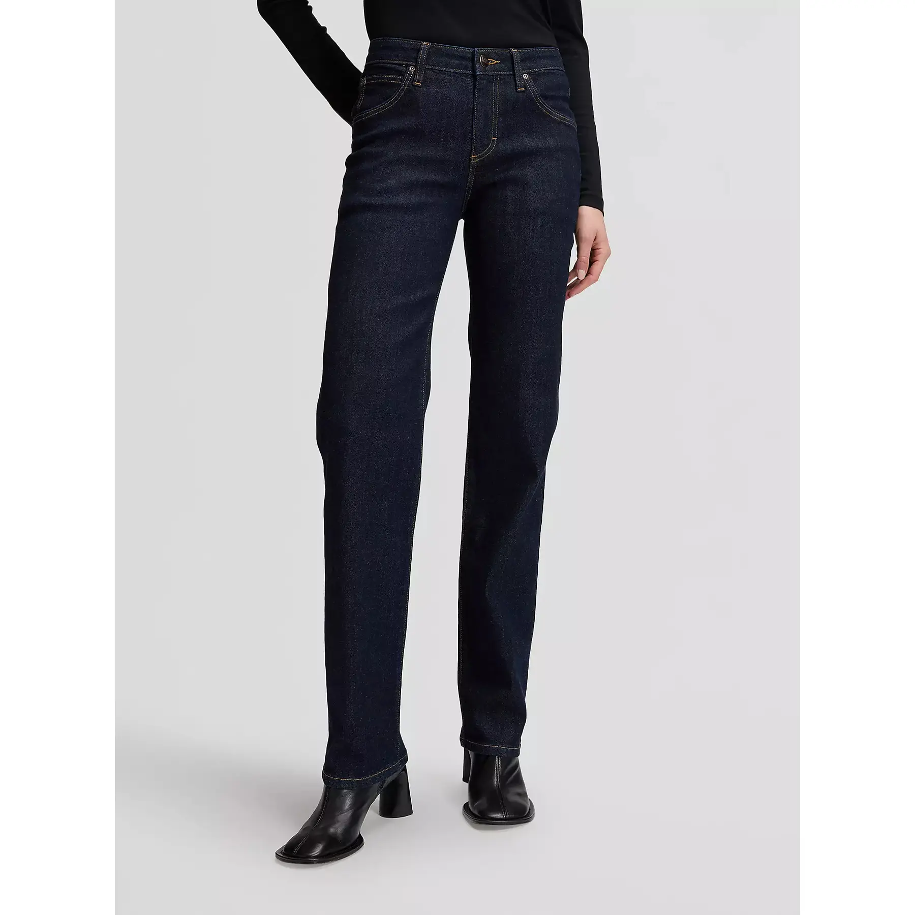 Lee Women's Bleu Jeans London Deepest Space Straight