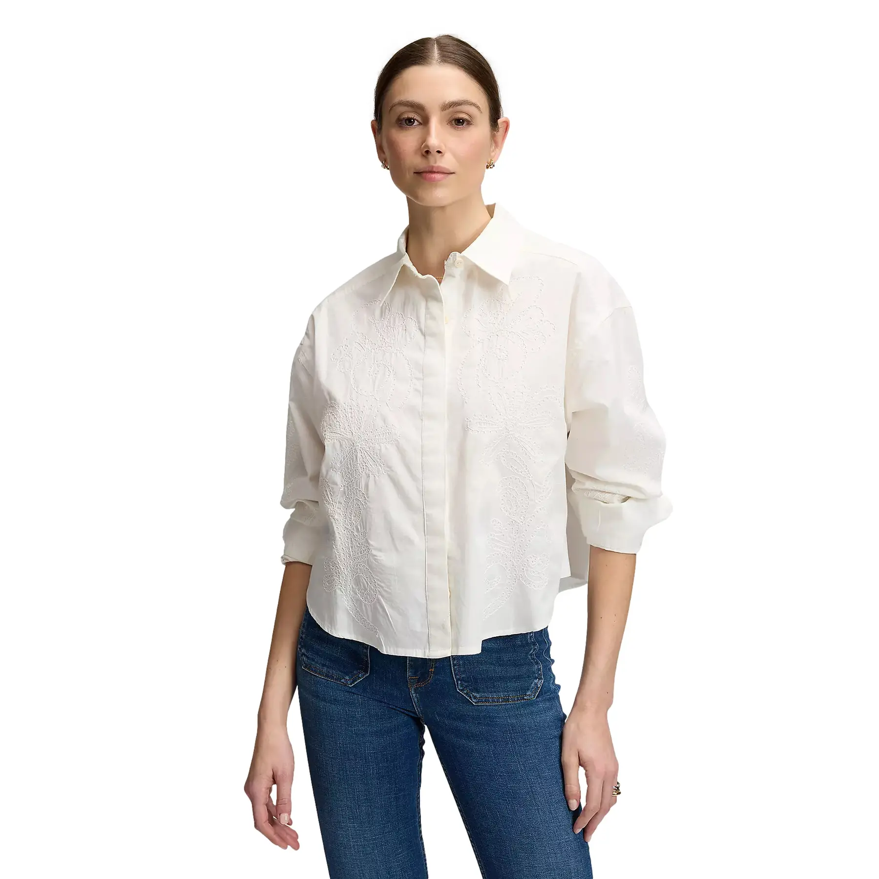 Camicia a maniche lunghe a righe donna  Samba