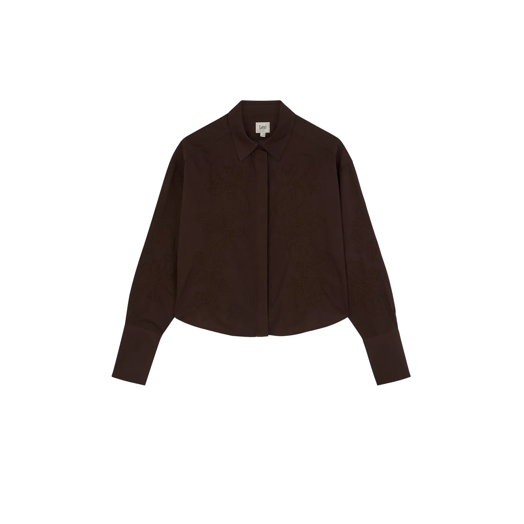 Lee Women's Marron ’S Striped Long-Sleeve Shirt Samba