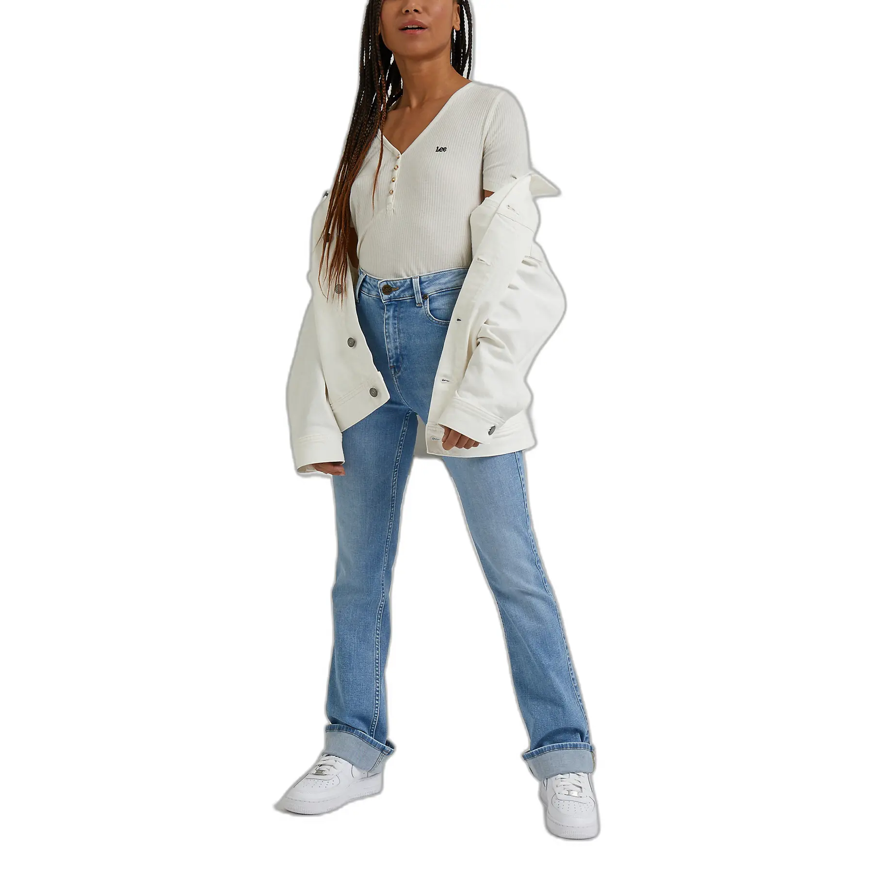 T-shirt da donna  Henley