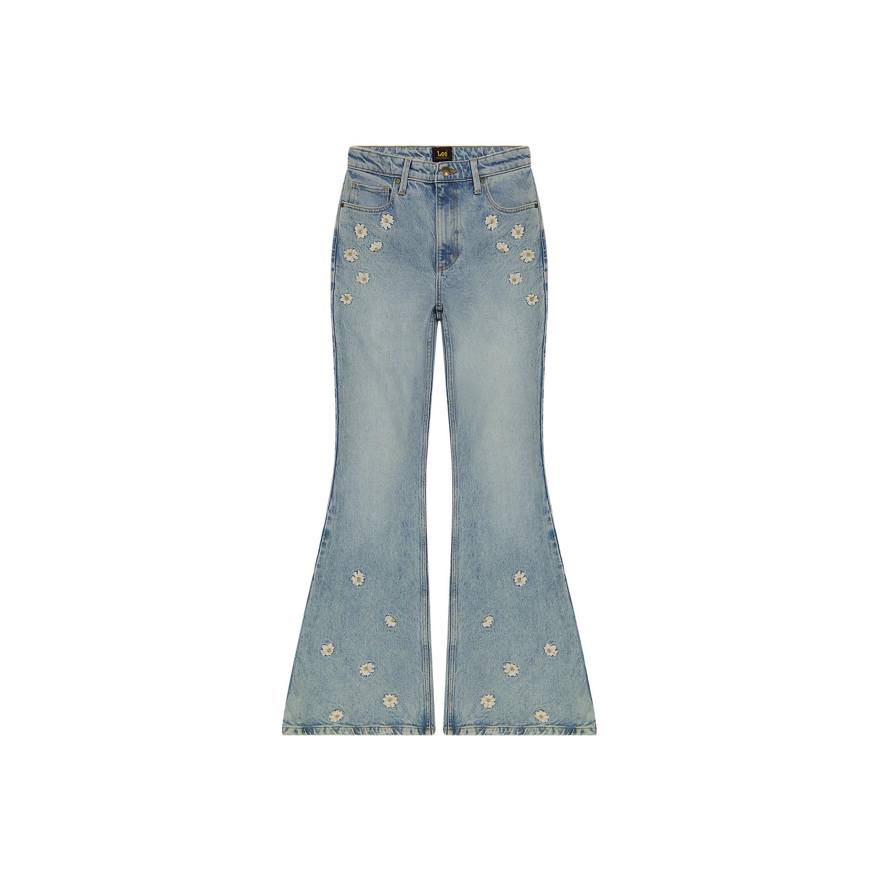 Jeans  a vita alta da donna