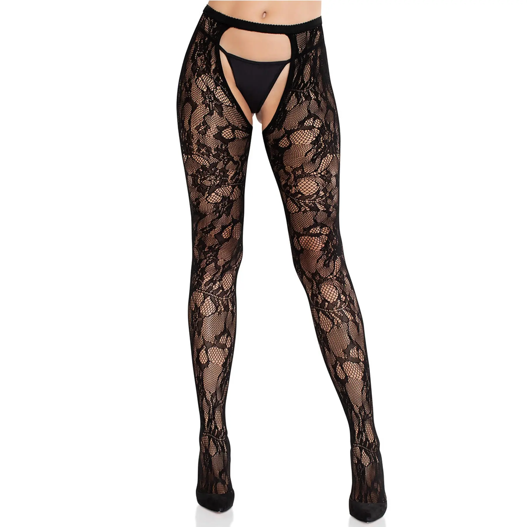 Nahtloser Spitzenstrumpf für Damen Leg Avenue