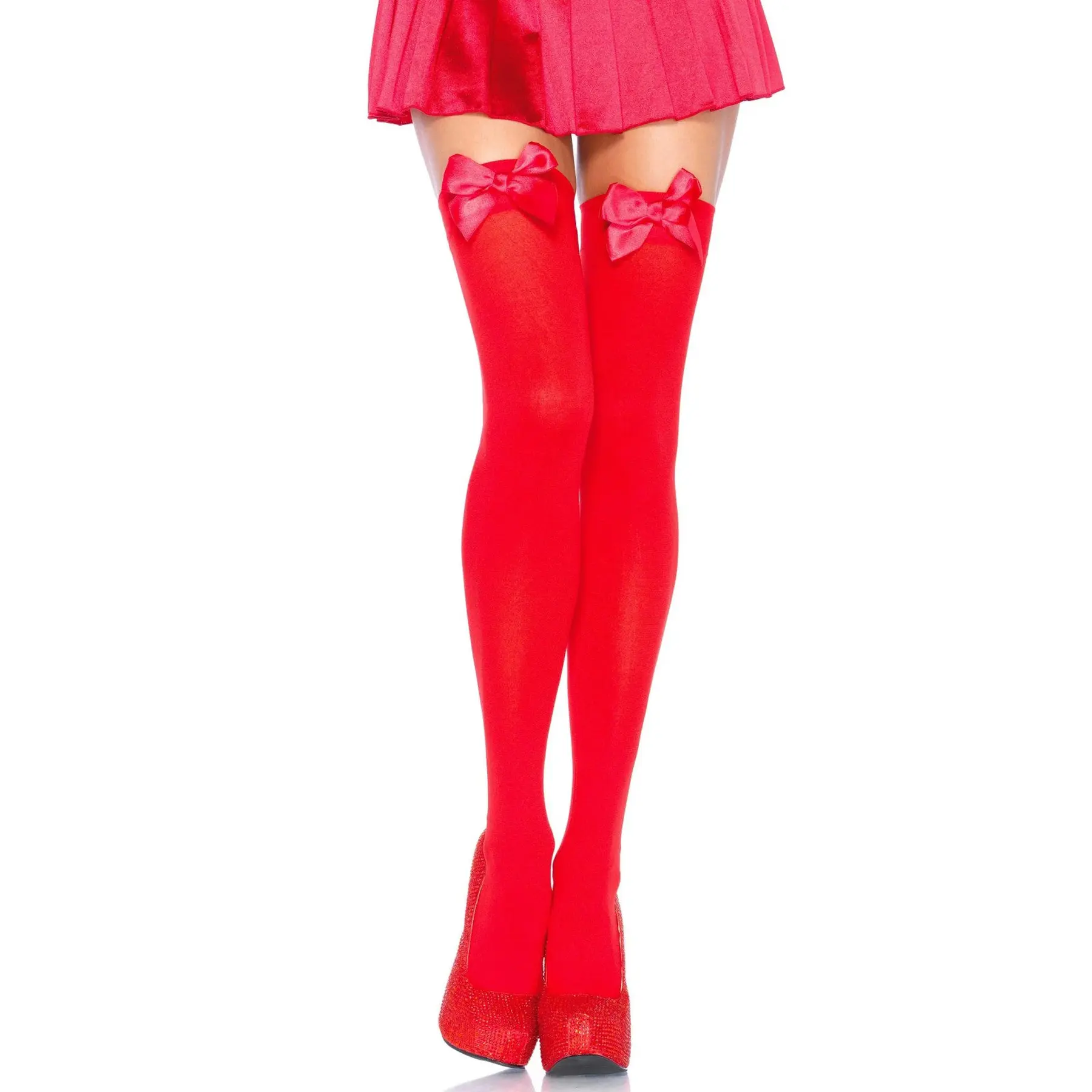 Nylon-selbsthaltende Strümpfe mit Knoten für Damen Leg Avenue