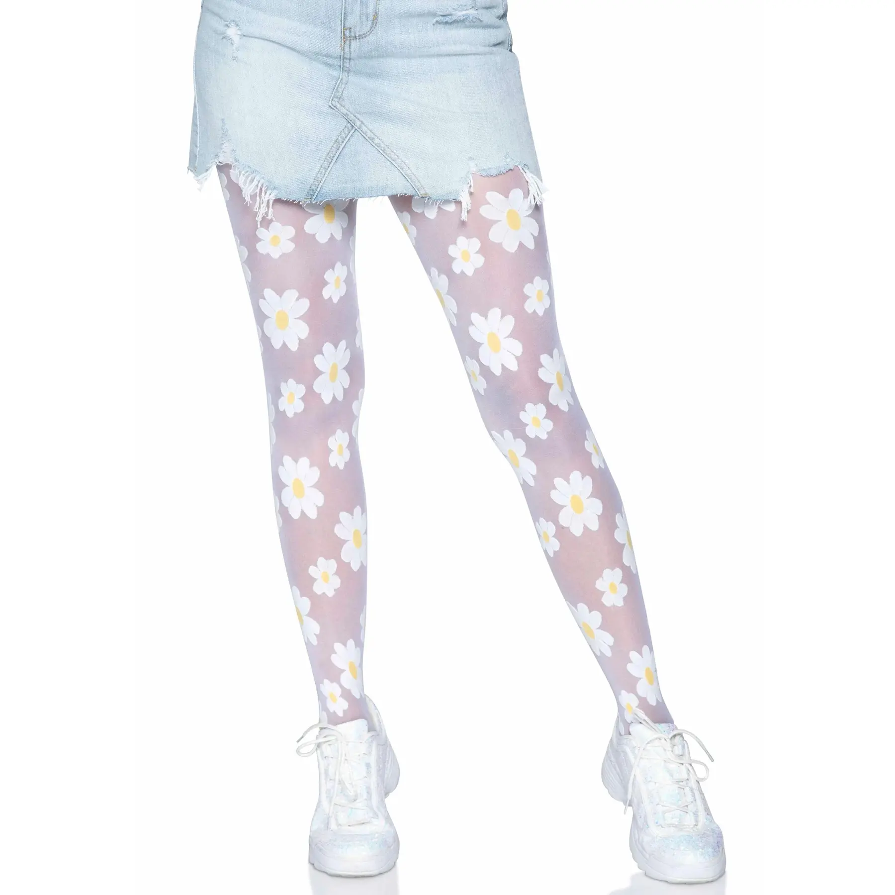 Damen-Nylonstrumpfhose Leg Avenue Daisy