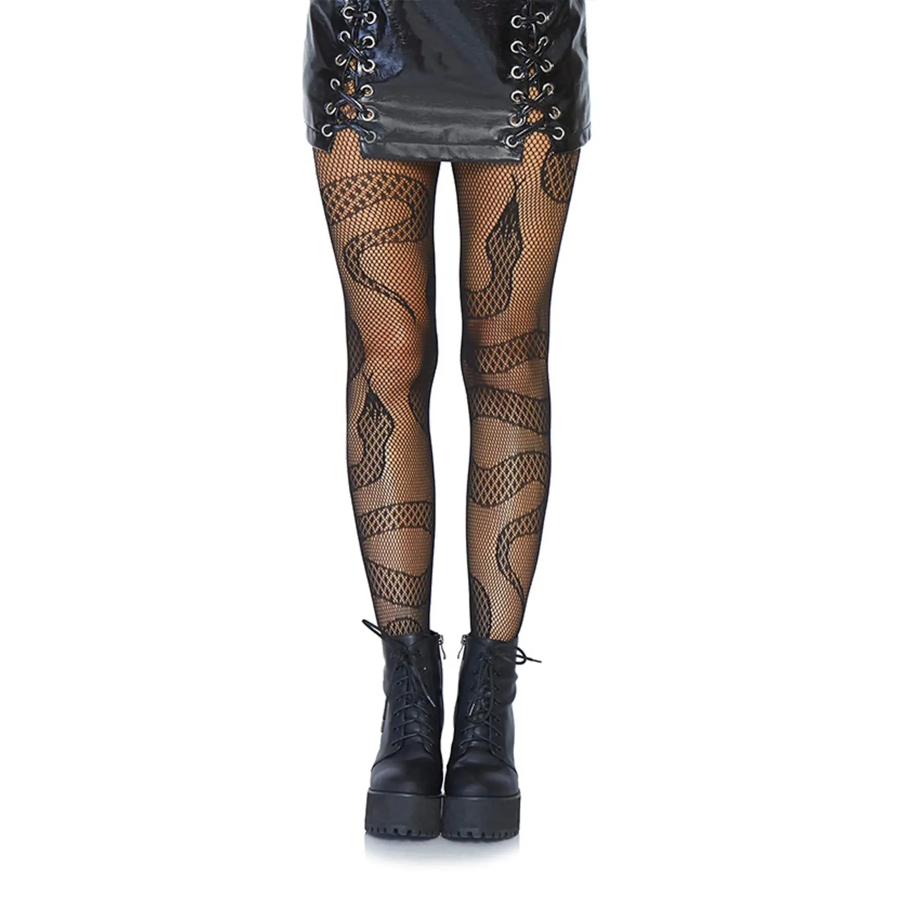 Leggings Damen Leg Avenue Snake Net