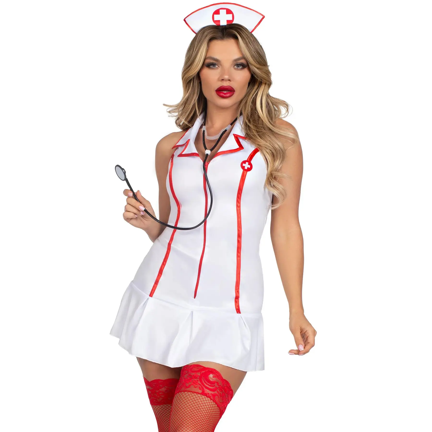 Kleid Damen Leg Avenue Nurse
