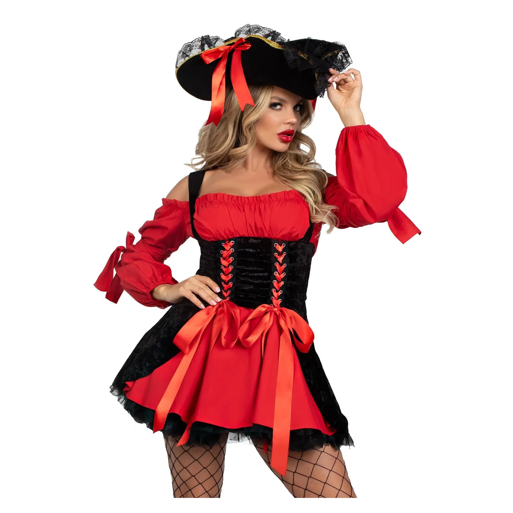 Kleid Damen Leg Avenue Pirate Wench