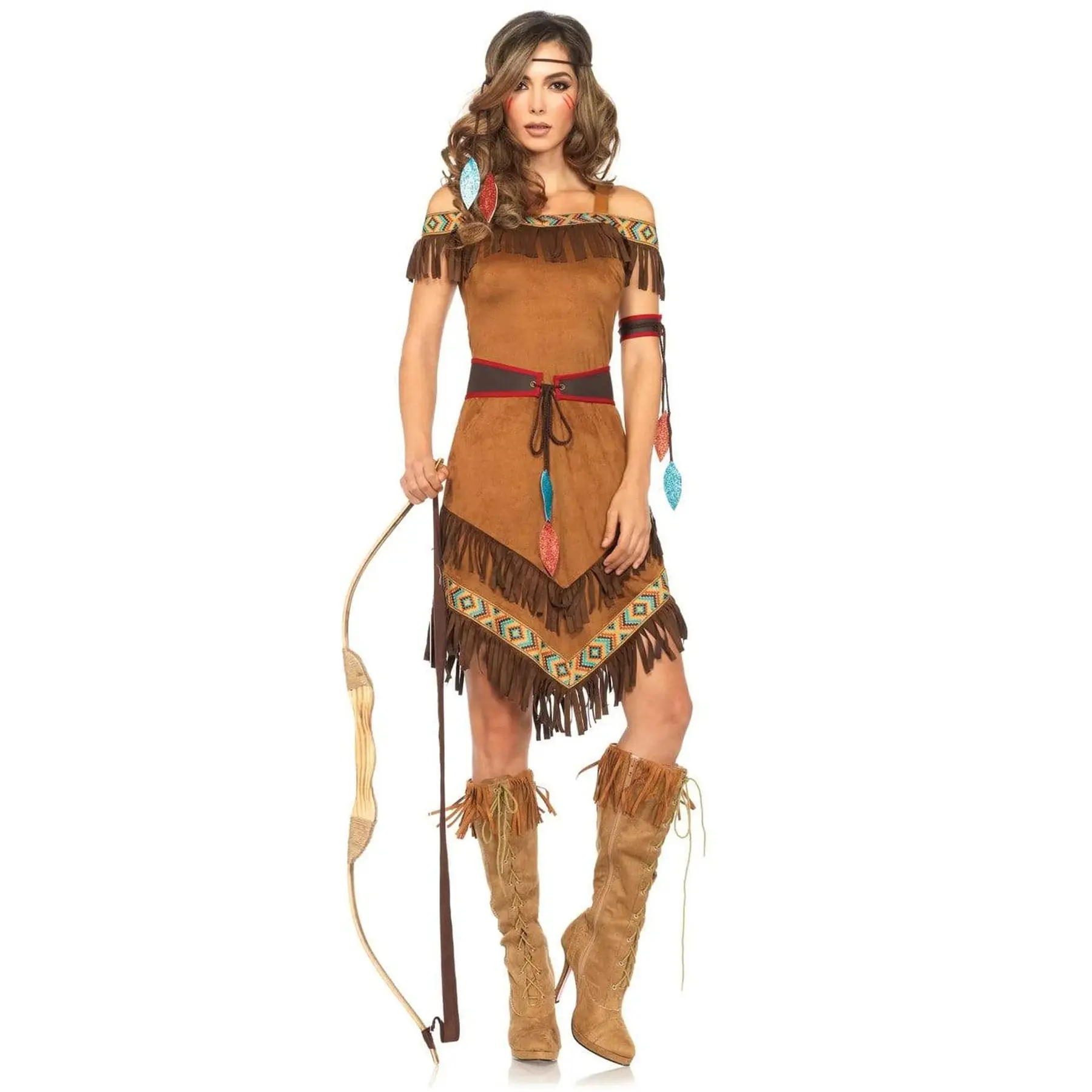 Kleid Damen Leg Avenue Native Princess