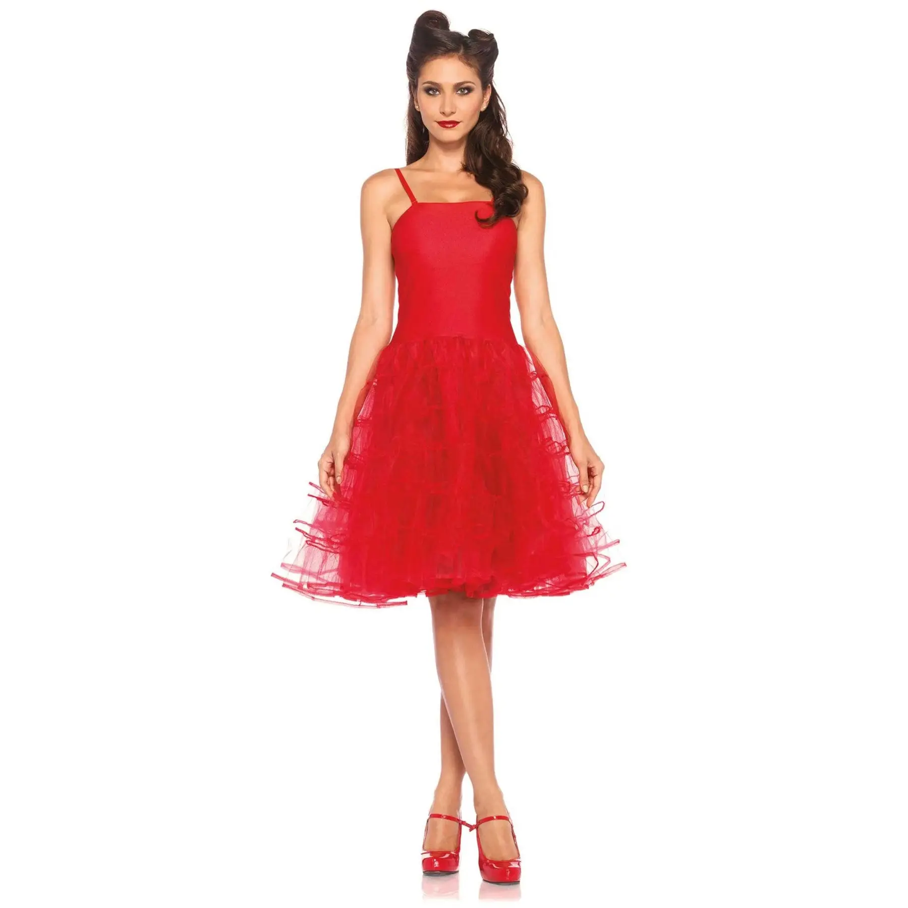 Tüllrock Kleid mit Träger für Frauen Leg Avenue