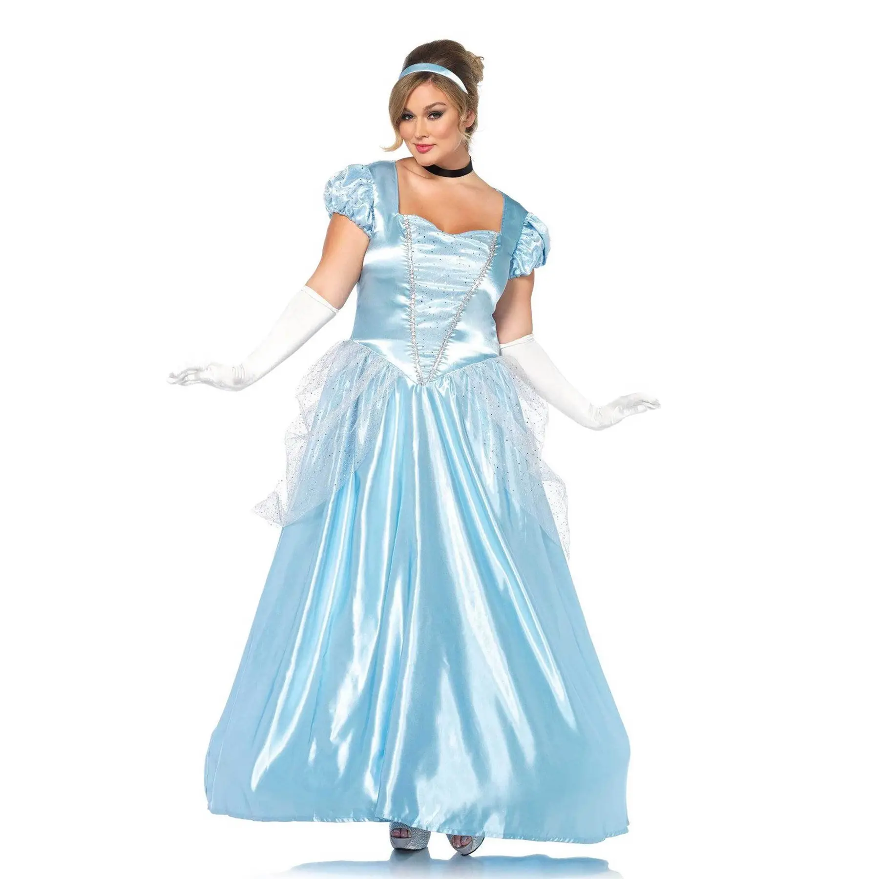 Klassische Robe Damen Leg Avenue Cinderella