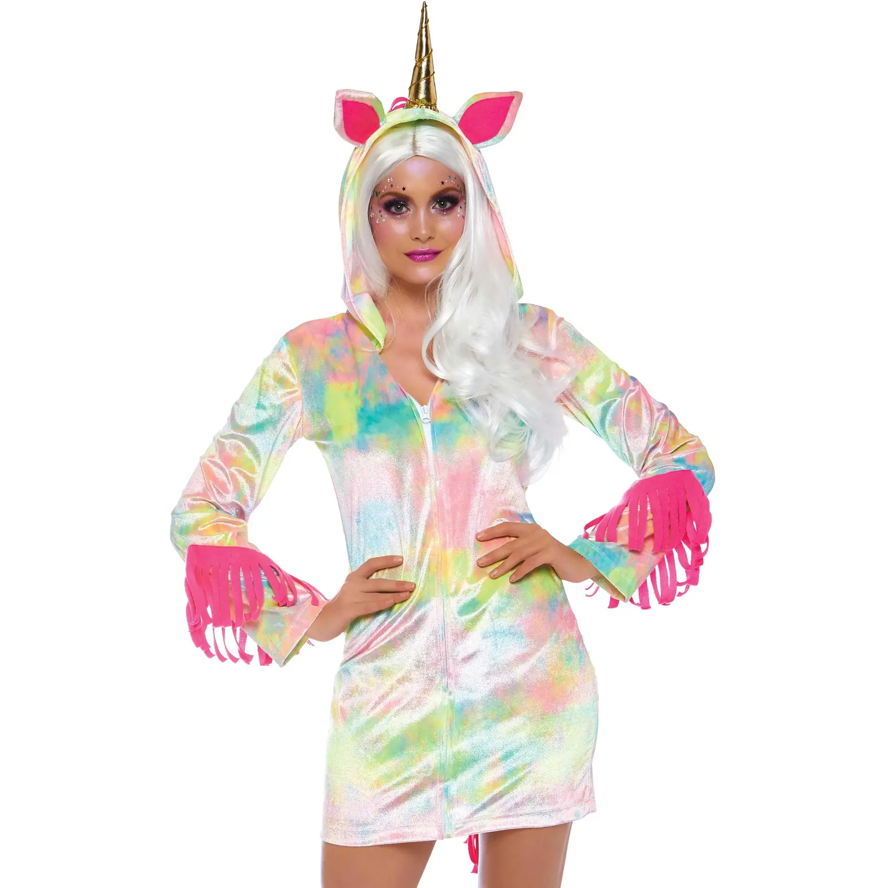 Kleid Damen Leg Avenue Velvet Clown