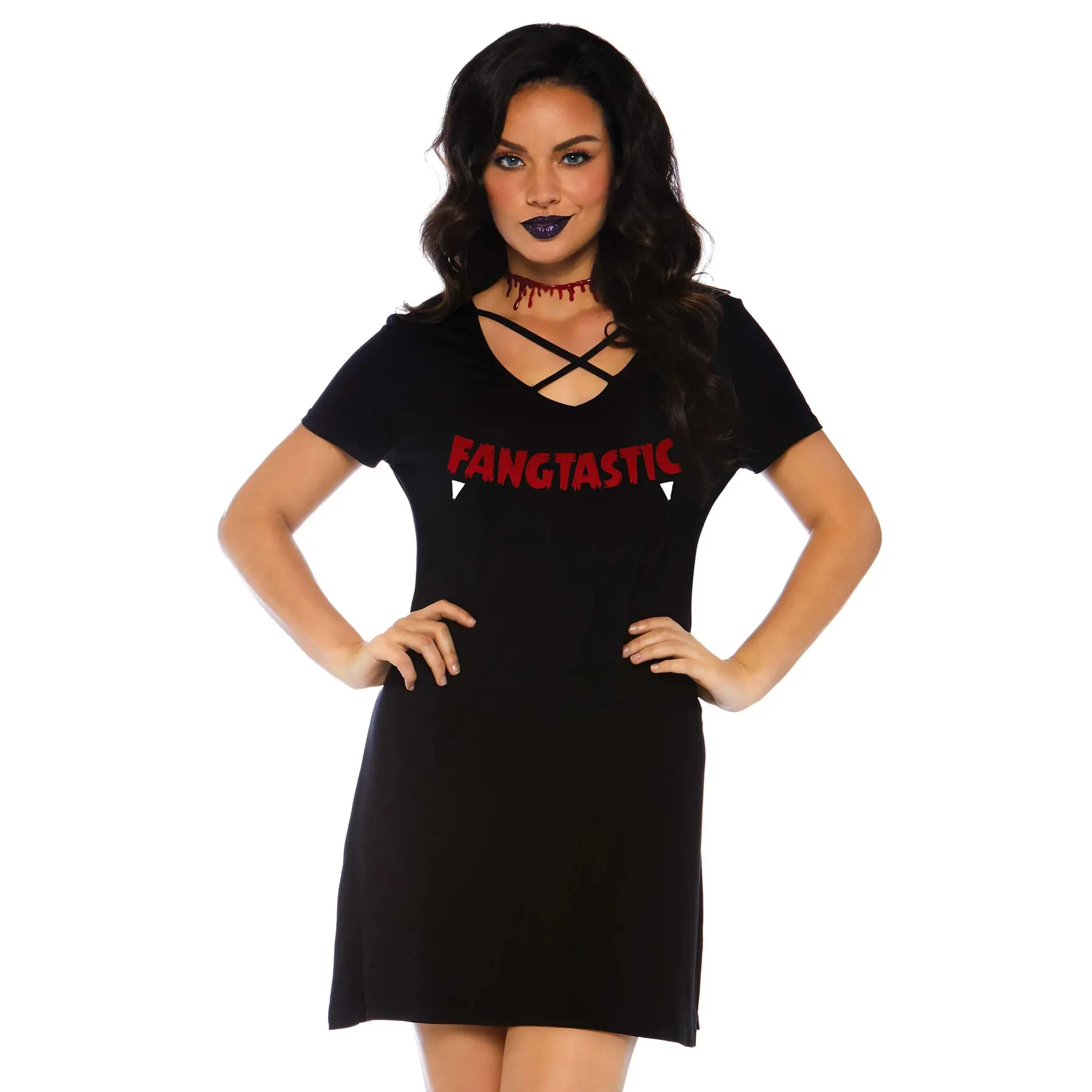 T-Shirt-Kleid Leg Avenue Fangtastic