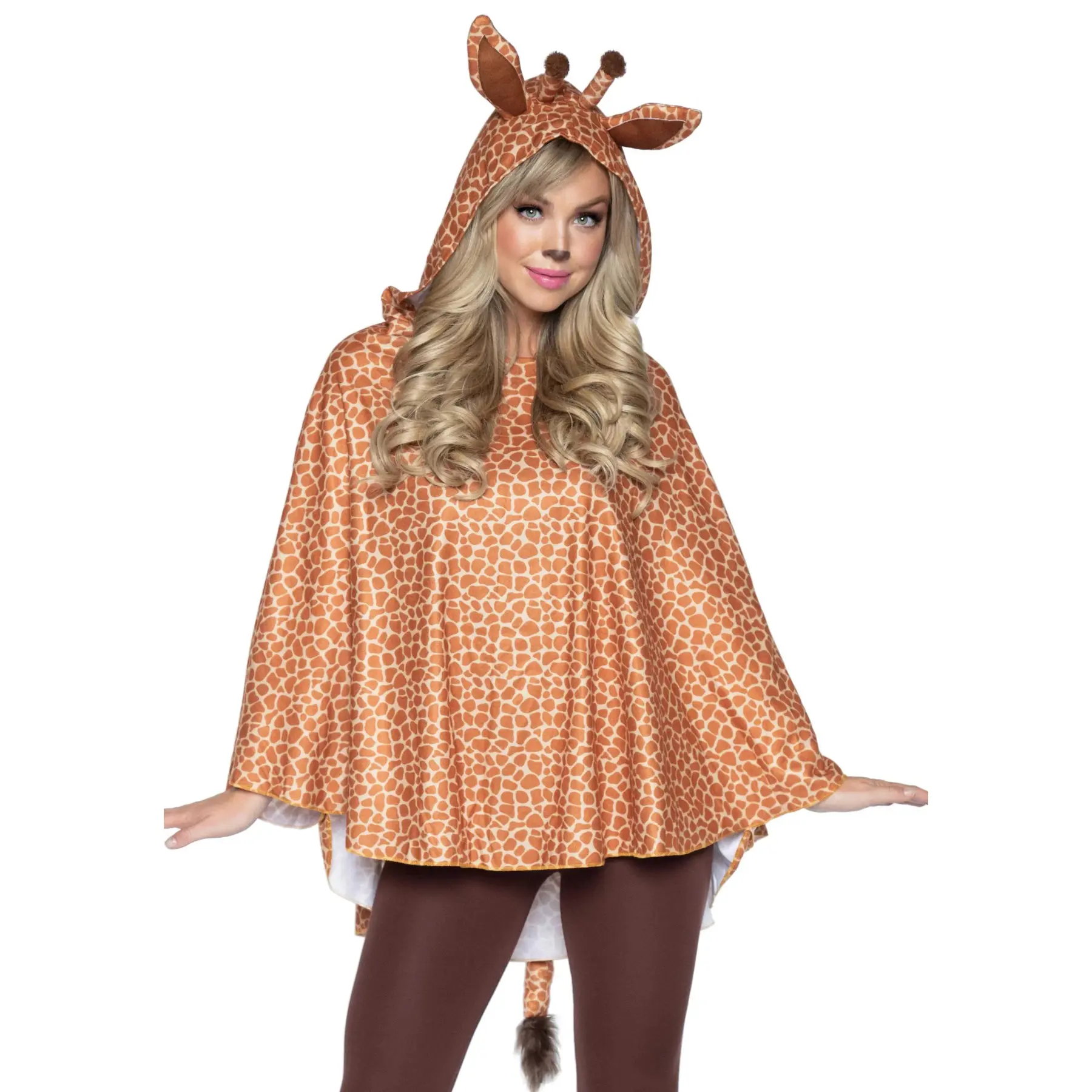 Poncho Damen Leg Avenue Giraffe