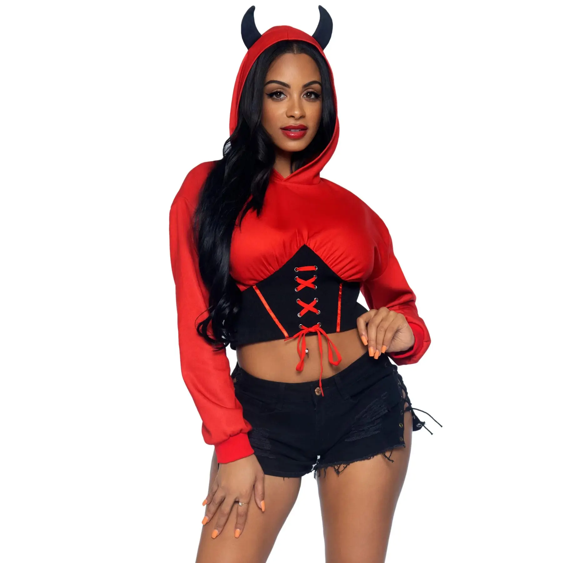 Hoodie Damen Leg Avenue Devil