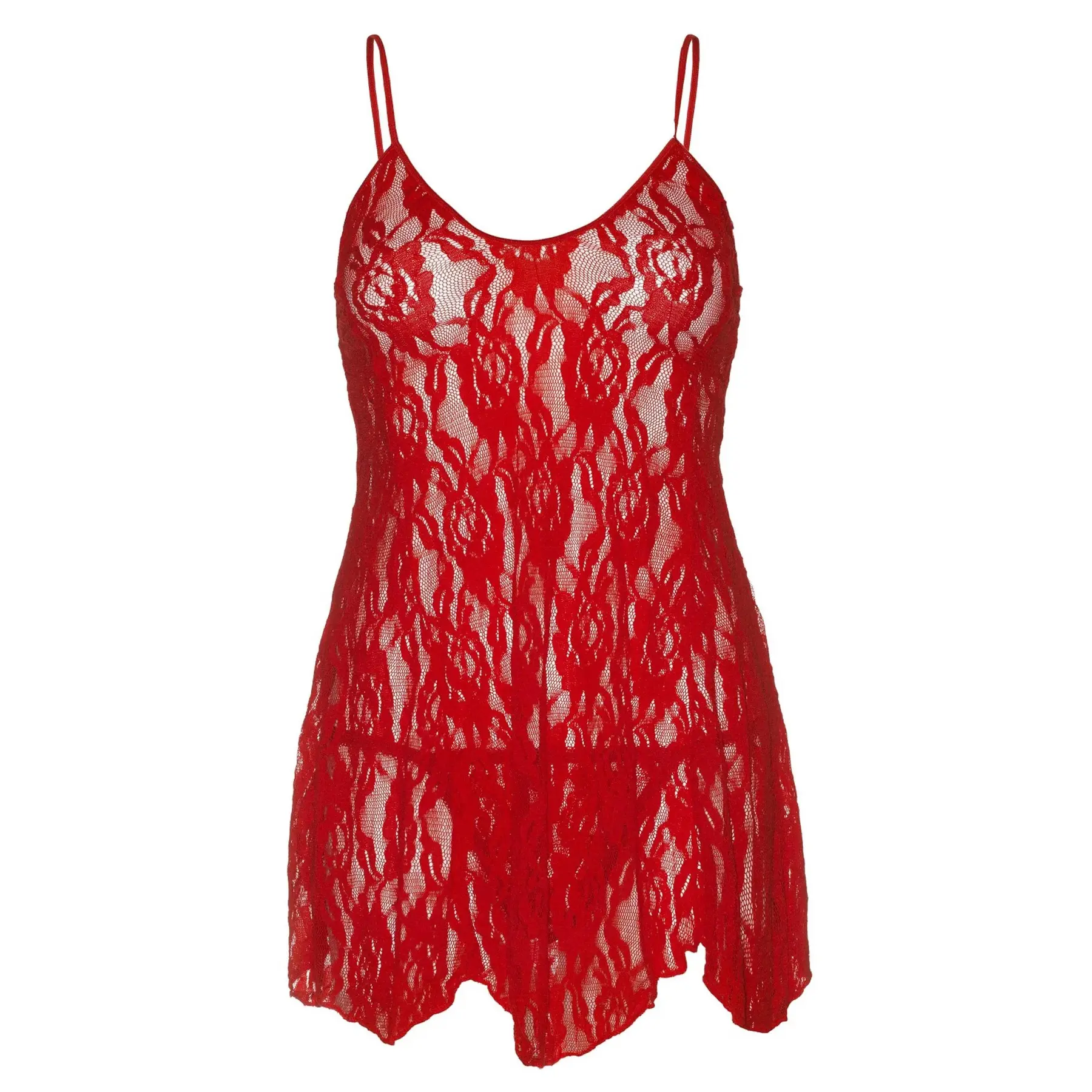 Kleid Damen Leg Avenue Rose Lace Flair