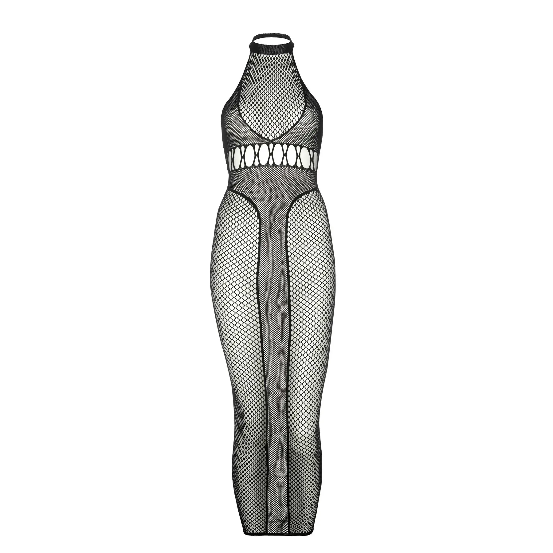 Doppelnetz Rückenausschnitt Kleid Damen Leg Avenue