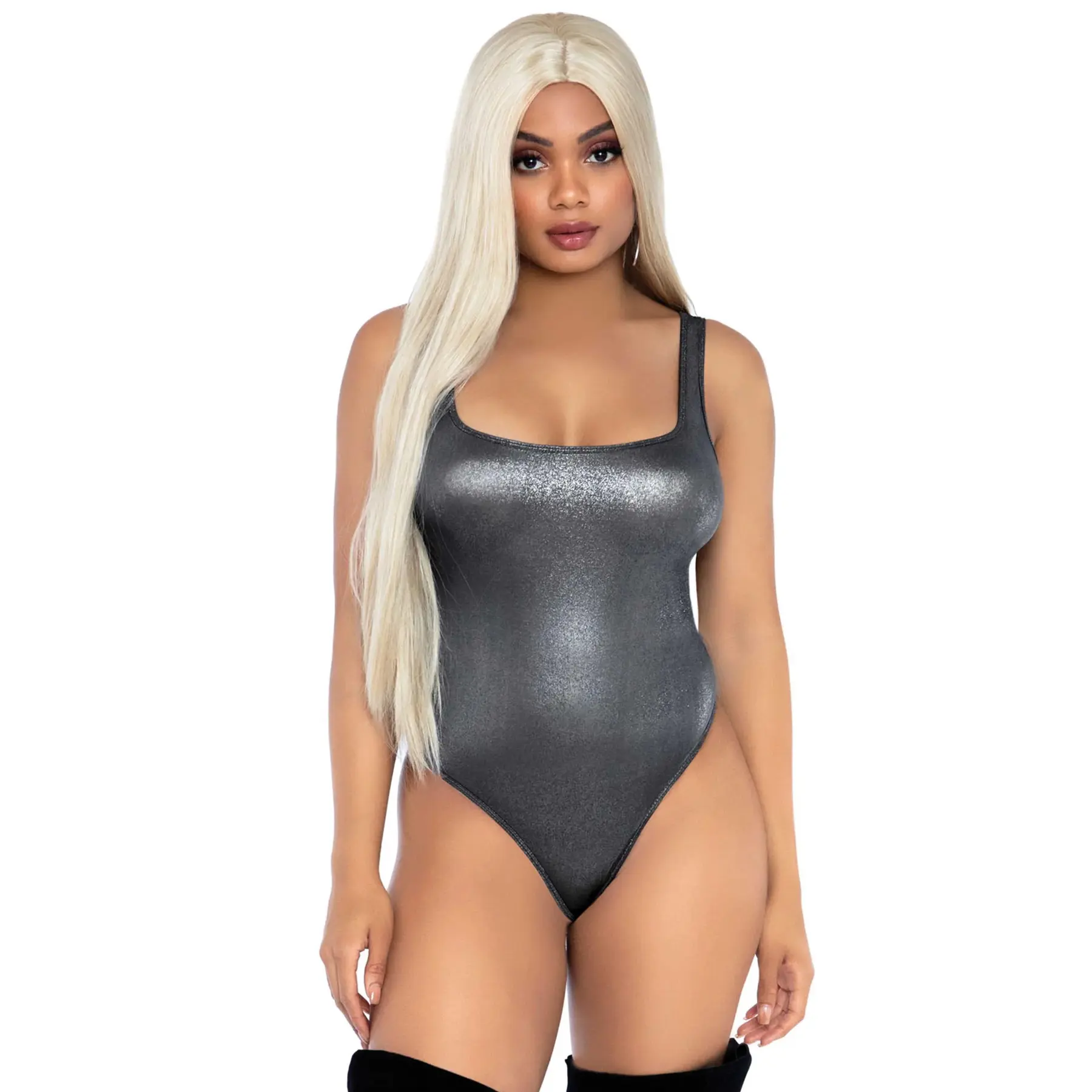 Body Damen Leg Avenue Snap Crotch Bodysuit