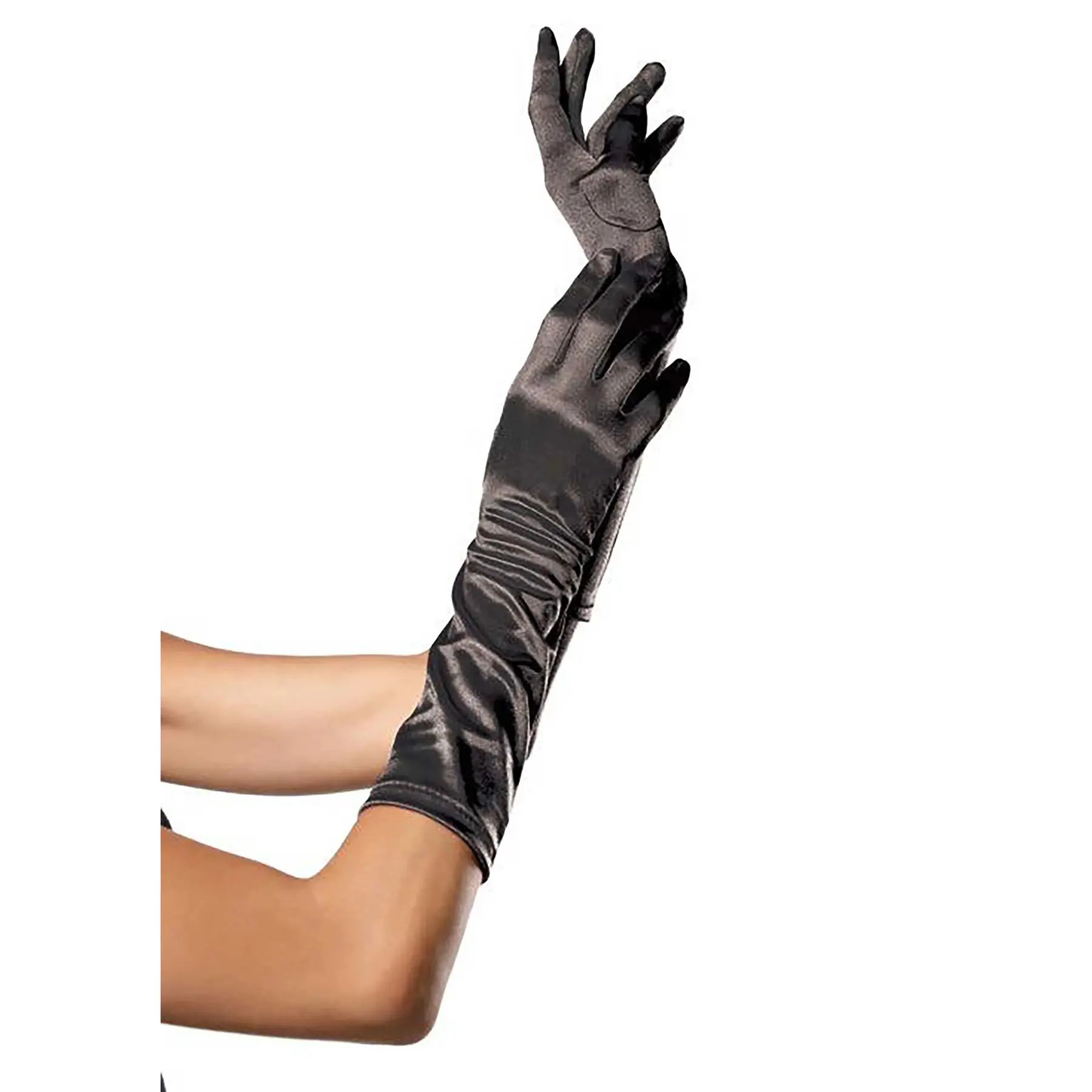 Satin-Handschuhe für Damen Leg Avenue