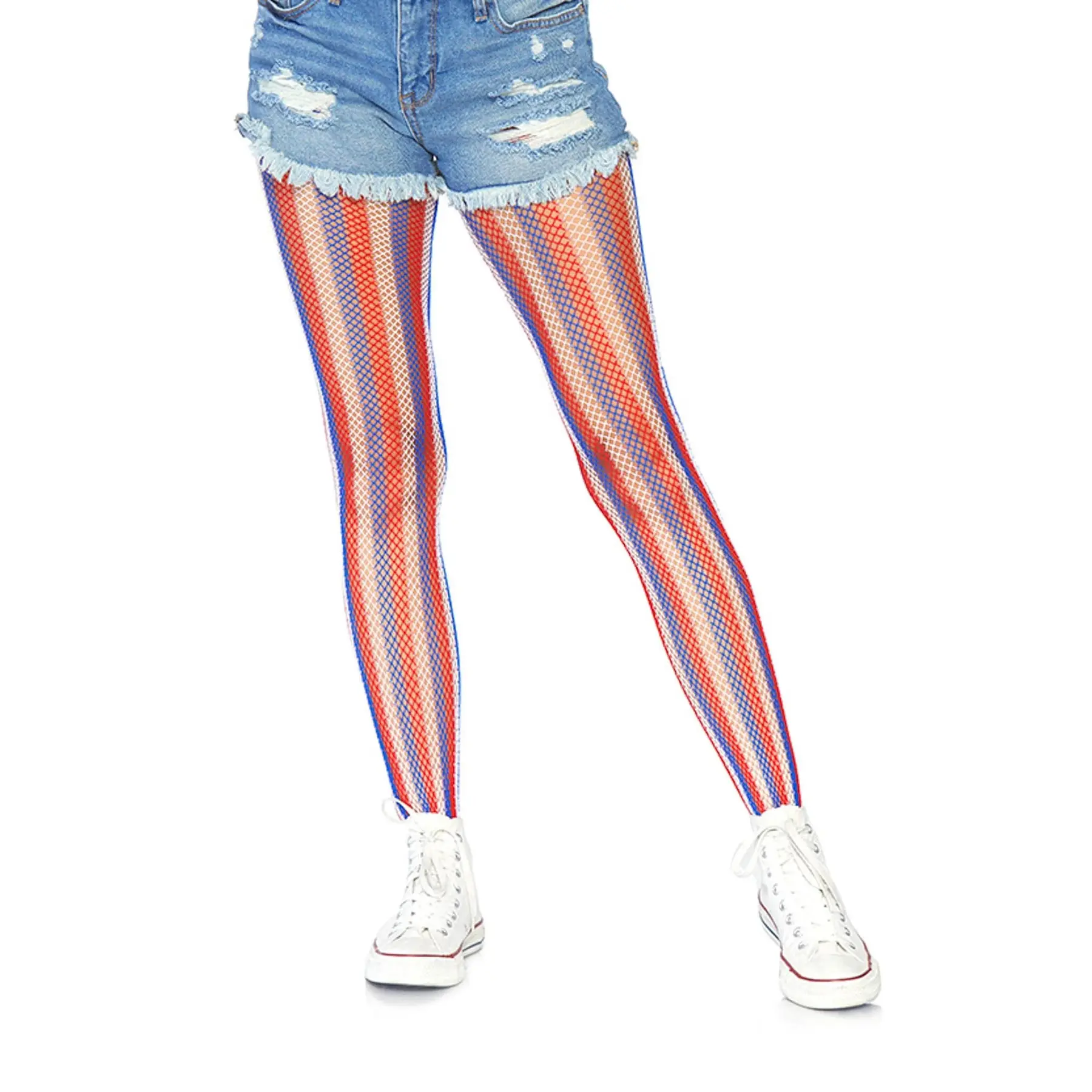 Gestreifte Amerikanische Strumpfhose Damen Leg Avenue