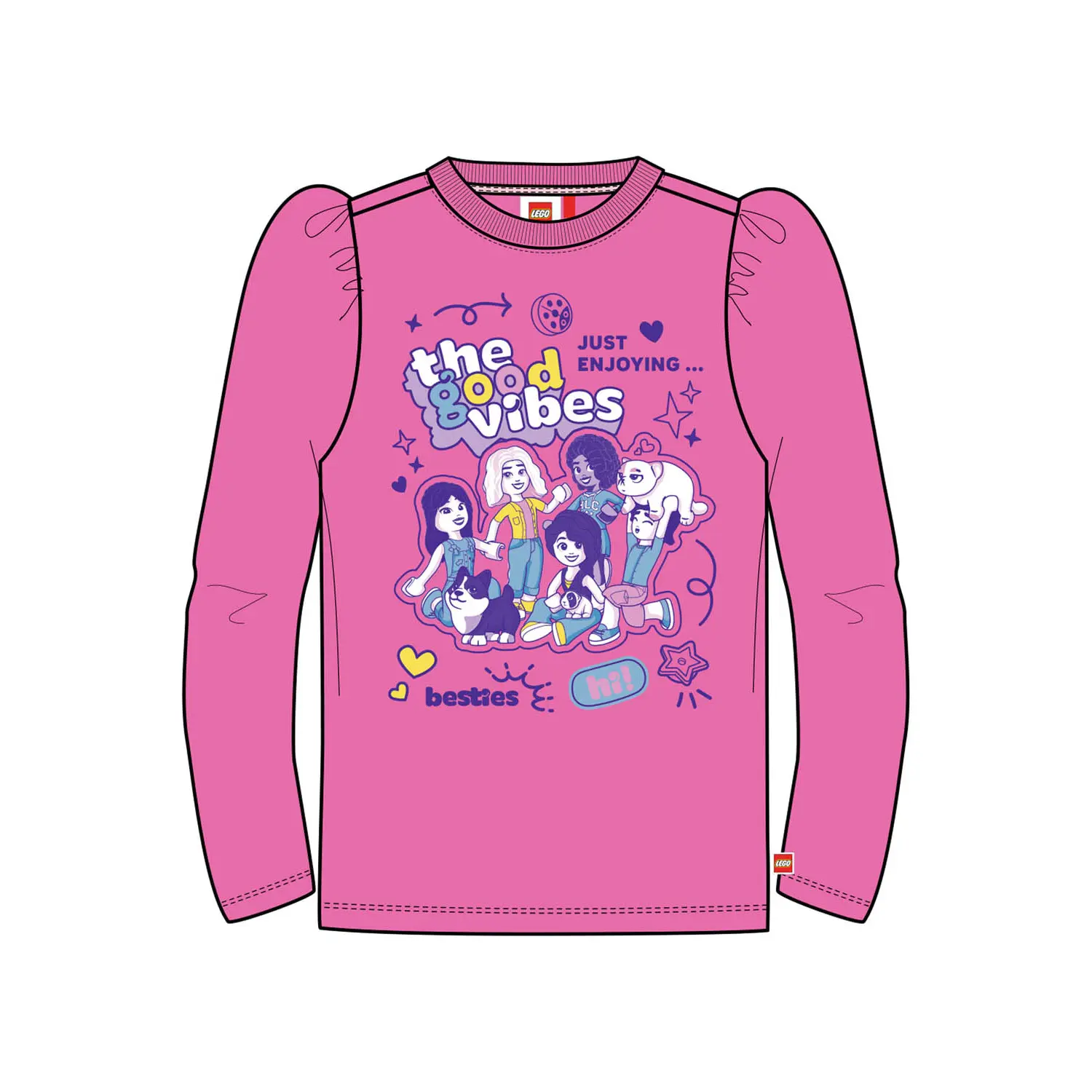 Langarm-T-Shirt Baby Mädchen Lego Wear Tuna 600