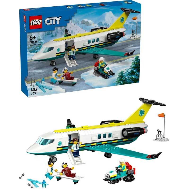 5702017812649 - 60465 City Notfallrettungsflugzeug Konstruktionsspielzeug