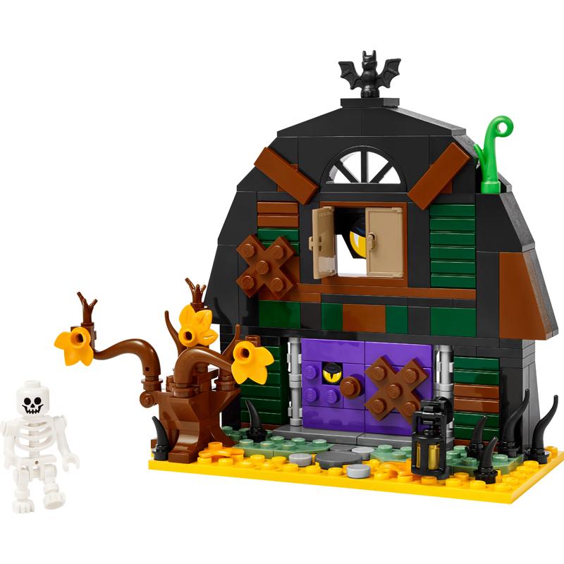 5702017598543 - LEGO 40721 ® Halloween Barn Building Toy with Skeleton Minifigure 40721