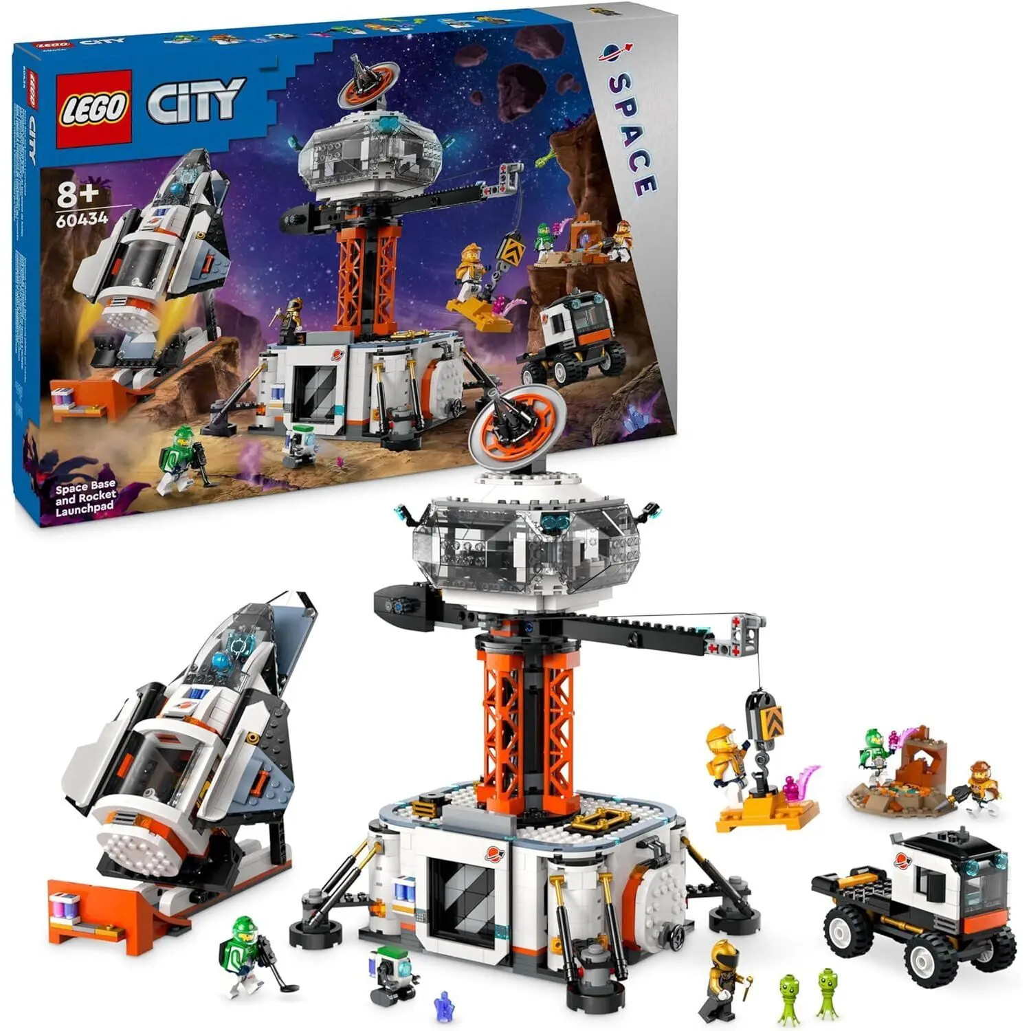 5702017587318 - City Space 60434 Raumbasis mit Startrampe Bausatz 5702017587318 LEGO