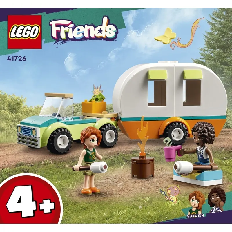 Phantasiespiele Urlaub mit dem Wohnwagen friends Lego