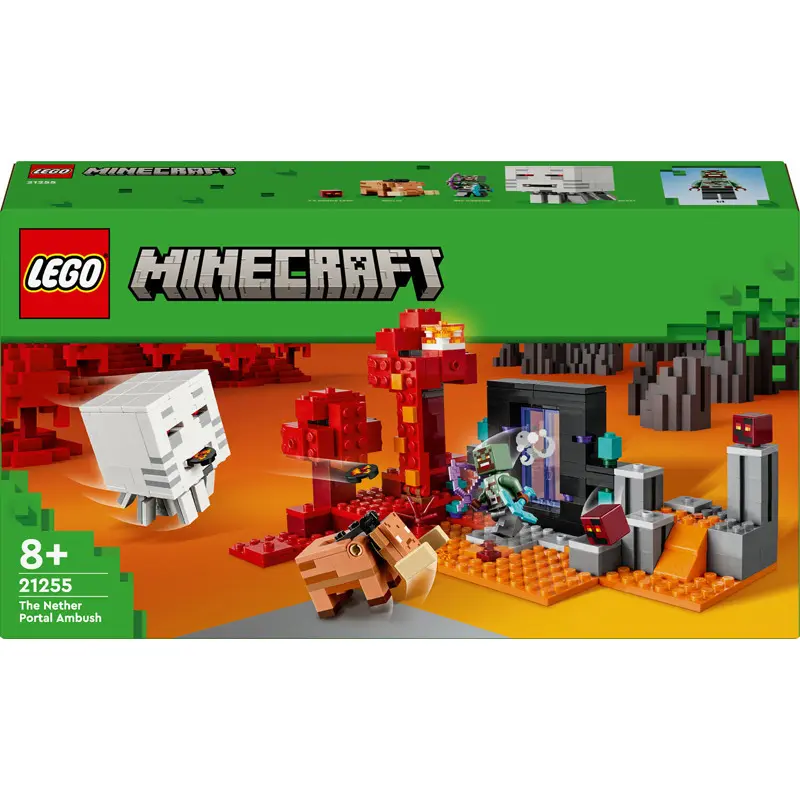 5702017583310 - Construction set Minecraft 21255 The Nether Portal Ambush Multicolour 352 Pieces