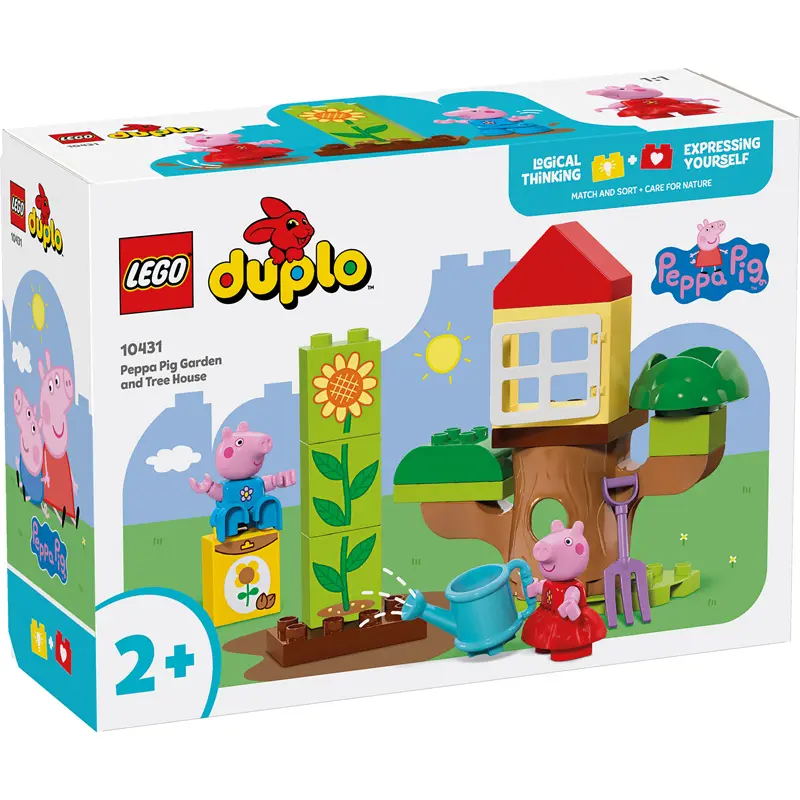 5702017583068 - 10431 DUPLO Peppas Garten mit Baumhaus Konstruktionsspielzeug