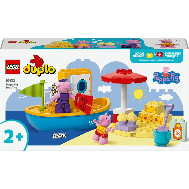 5702017583877 - 10432 DUPLO Peppas Bootsausflug Konstruktionsspielzeug 5702017583877 - 10432 DUPLO Peppas Bootsausflug Konstruktionsspielzeug
